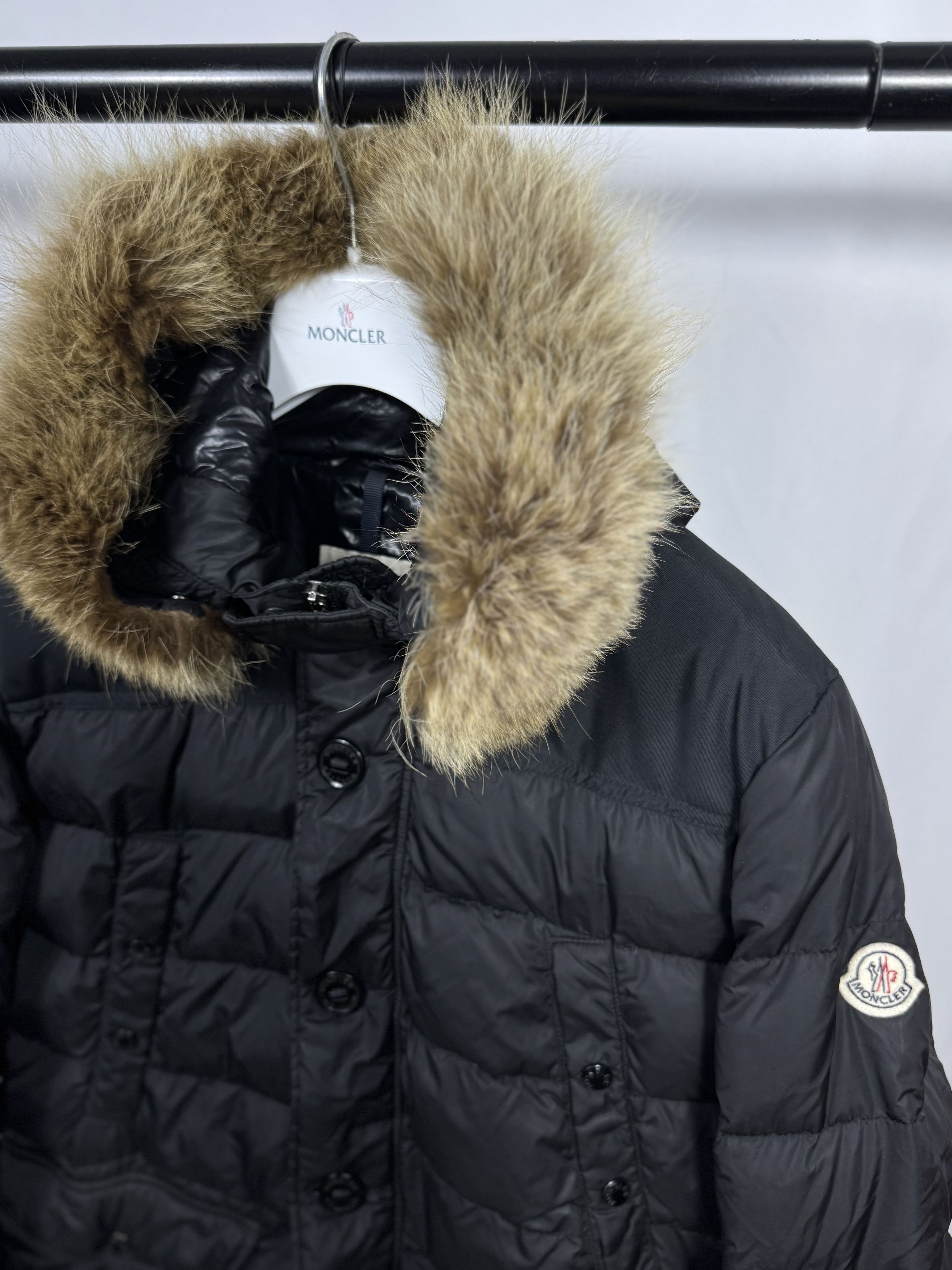 Moncler Moncler Charente Fur Jacket Size US XL / EU 56 / 4 - 2 Thumbnail
