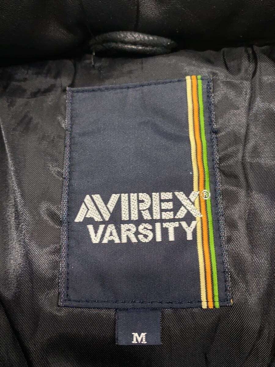 Avirex Avirex Plain Sheep Leather Down Jacket Black Size US M / EU 48-50 / 2 - 3 Thumbnail