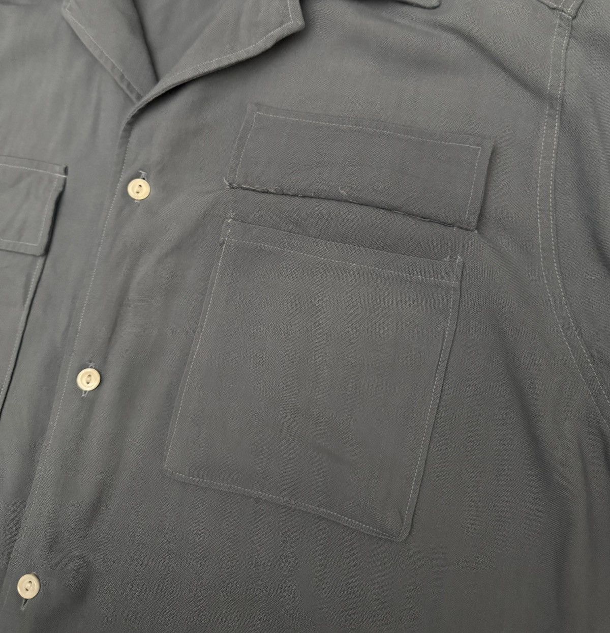 Vintage Vintage 50's/60's Noveltex Tissu Garanti Boussac Shirt Size US XL / EU 56 / 4 - 5 Thumbnail