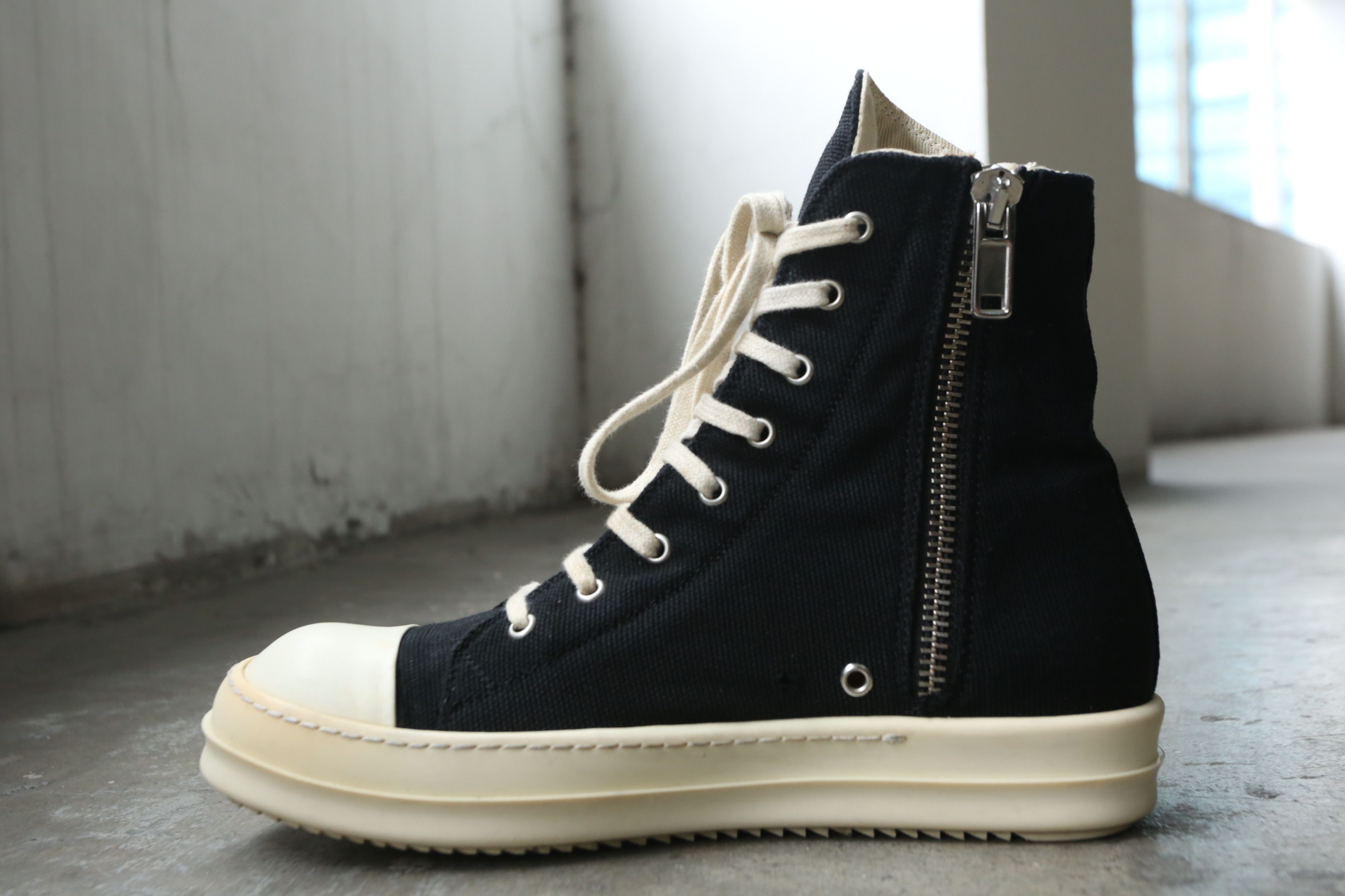 Rick Owens Drkshdw Rick Owens DRKSHDW - Ramones Hi Size US 9 / EU 42 - 3 Thumbnail