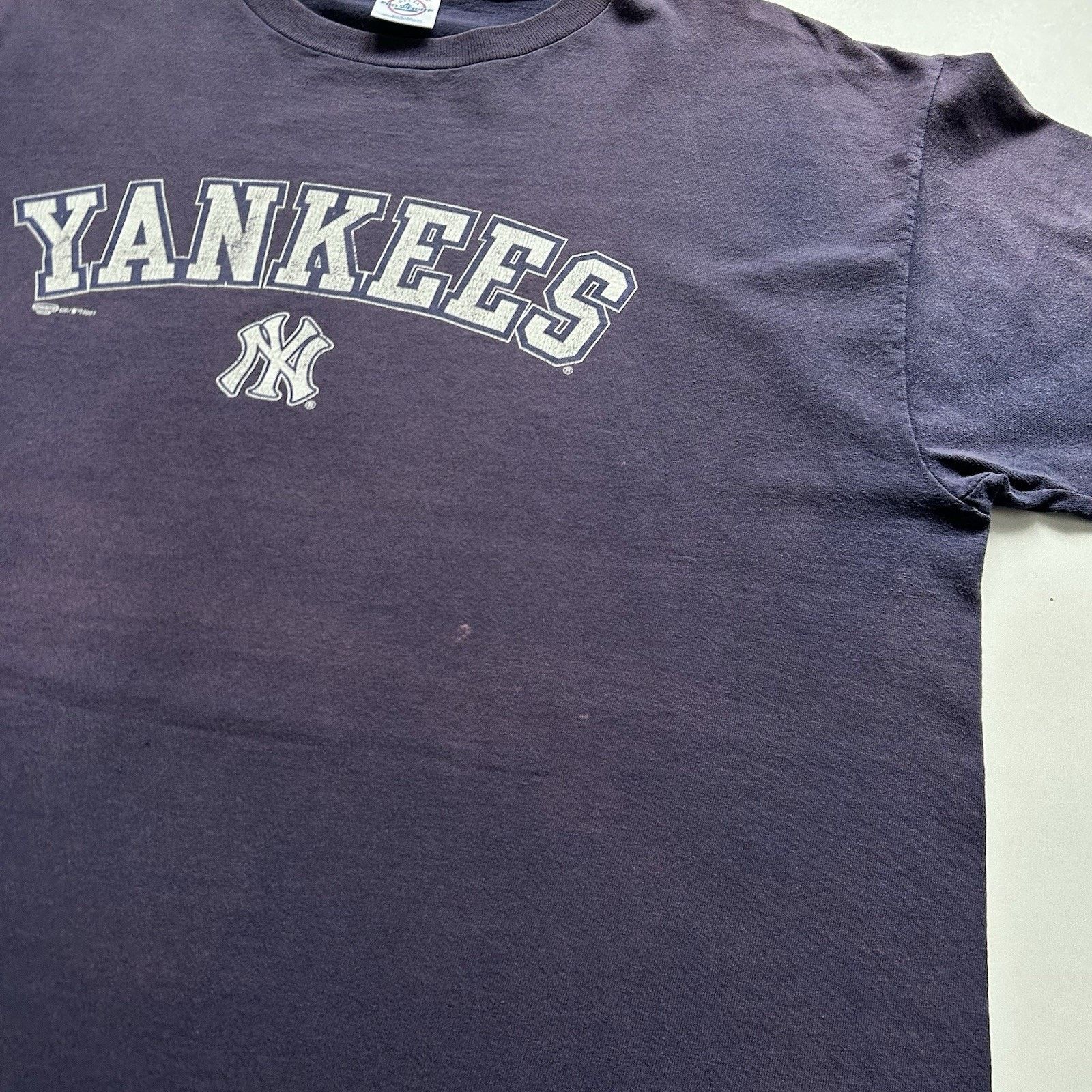 Delta Vintage New York Yankees T-Shirt XL Y2K 2001 MLB Sun Faded Size US XL / EU 56 / 4 - 5 Thumbnail