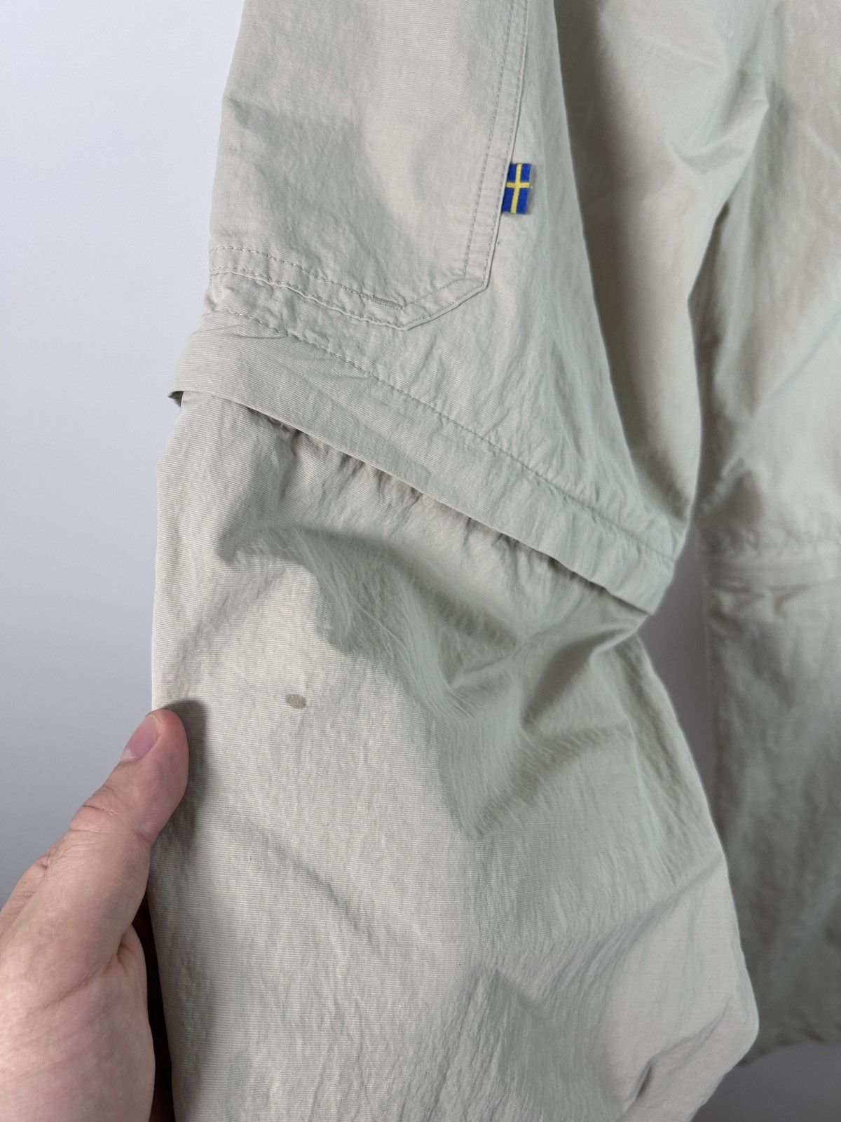 Fjallraven × Vintage Fjallraven Outdoor Zip-Off Transformer Pants + Shorts Hiking Size US 31 - 14 Thumbnail