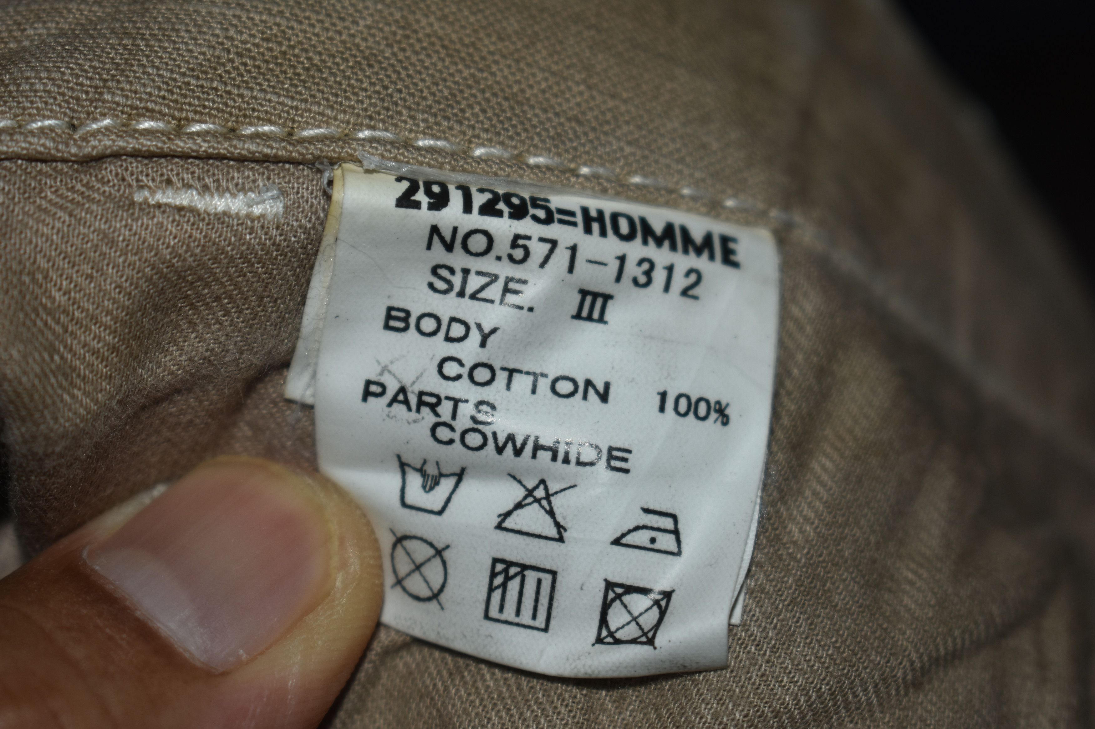 Japanese Brand Flare 291295=HOMME 7 Pocket Cargo Pant size 33 Size US 33 - 8 Thumbnail
