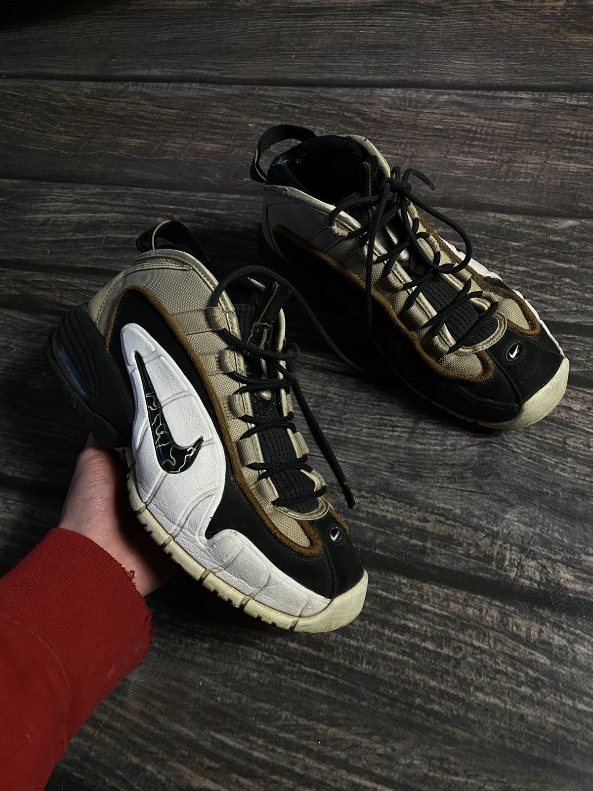 Nike Nike Air Max Penny 1 Rattan Hi Top Sneakers Size US 9 / EU 42 - 2 Thumbnail