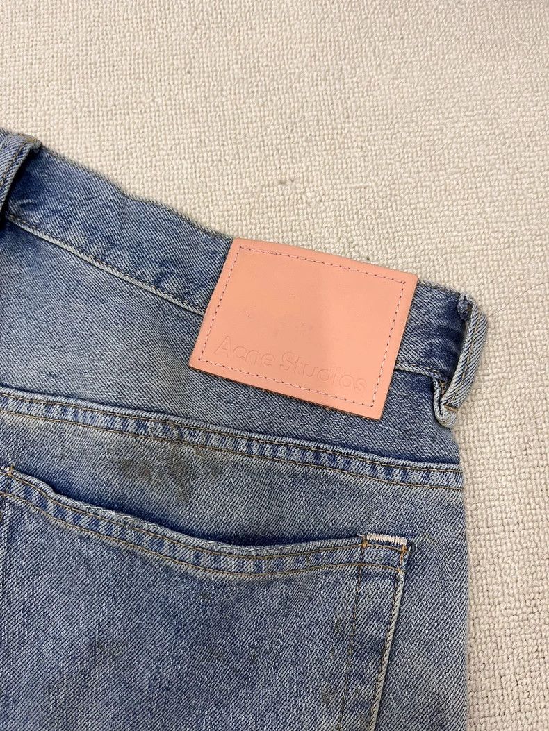 Acne Studios acne studios Paint wide-leg mid-waist jeans 2506-Nextarrow Size US 32 / EU 48 - 3 Thumbnail