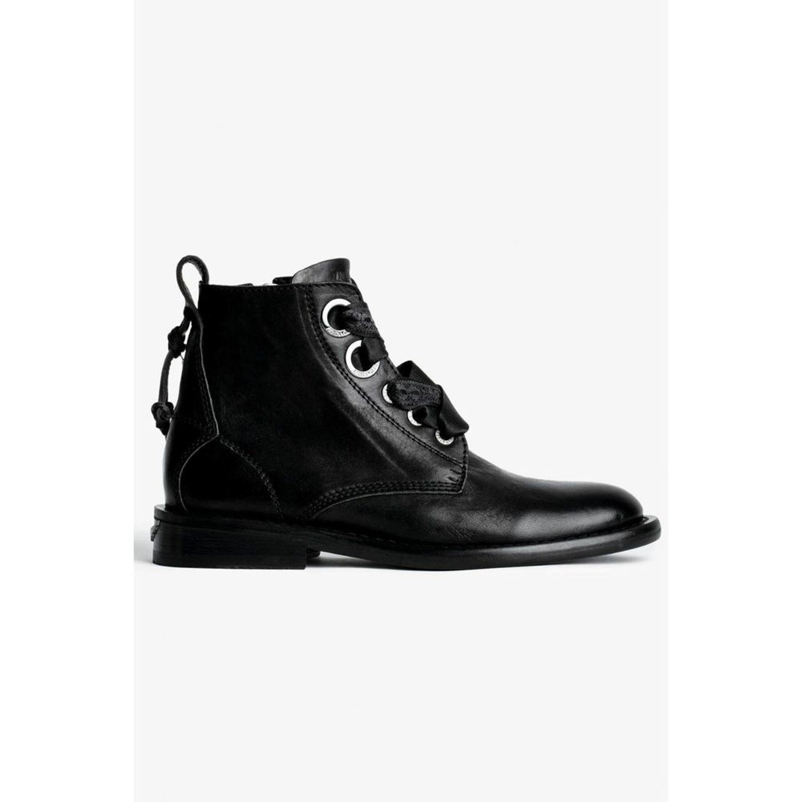 image of Zadig Voltaire Zadig & Voltaire Laureen Roma Boots 7 in Black, Women's