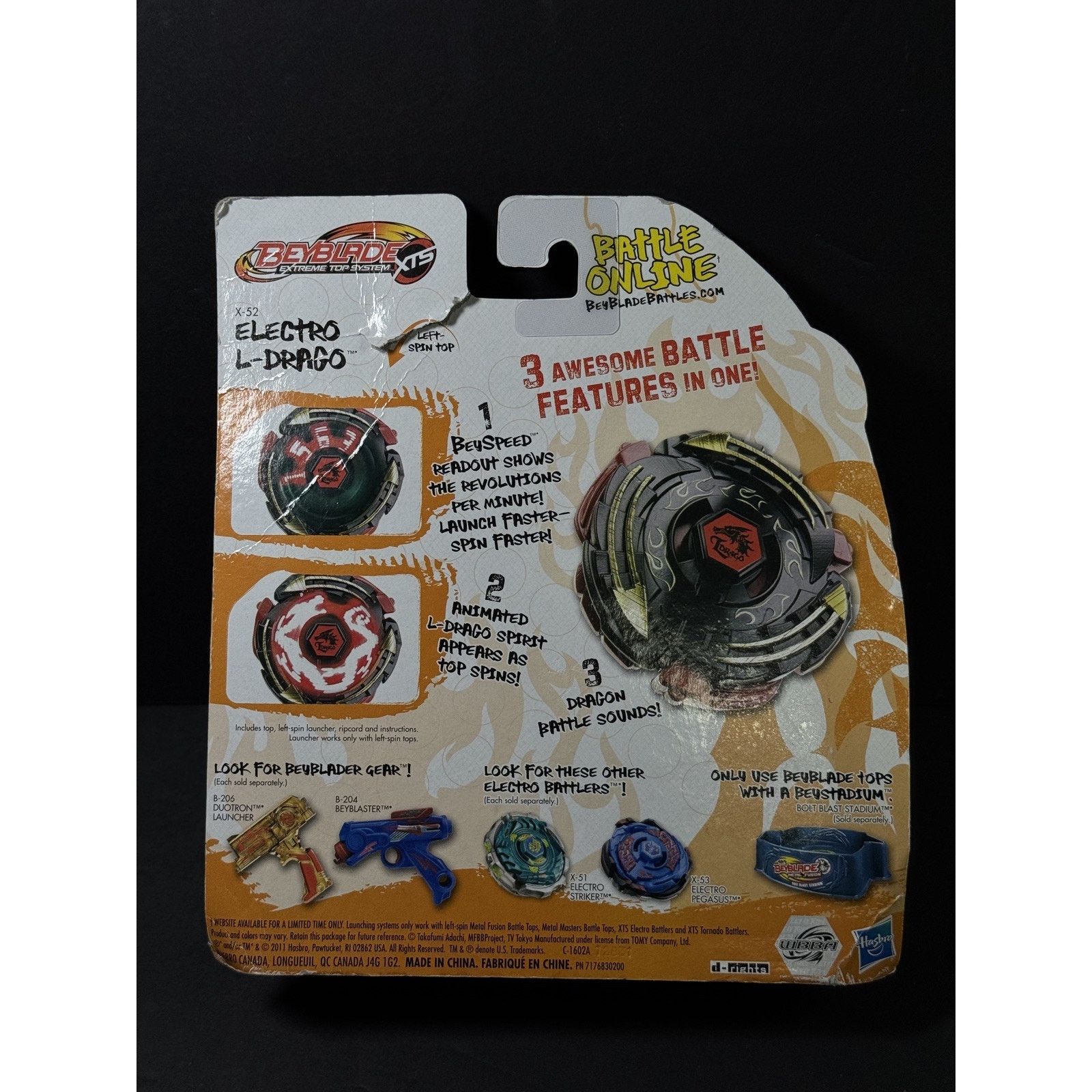 & Other Stories Vintage Beyblade Extreme Top System Electro Pegasus Hasbro Size ONE SIZE - 4 Thumbnail
