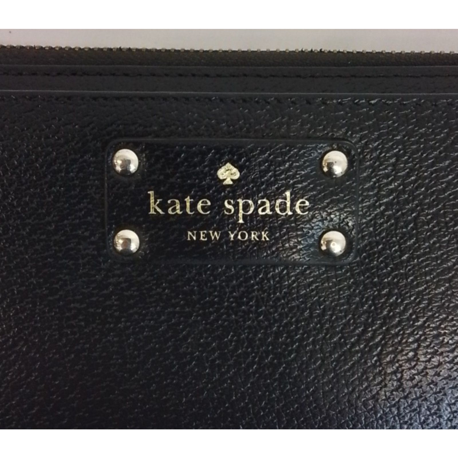 Kate Spade Kate Spade New York Leila Wristlet Wallet Black Leather Size ONE SIZE - 3 Thumbnail