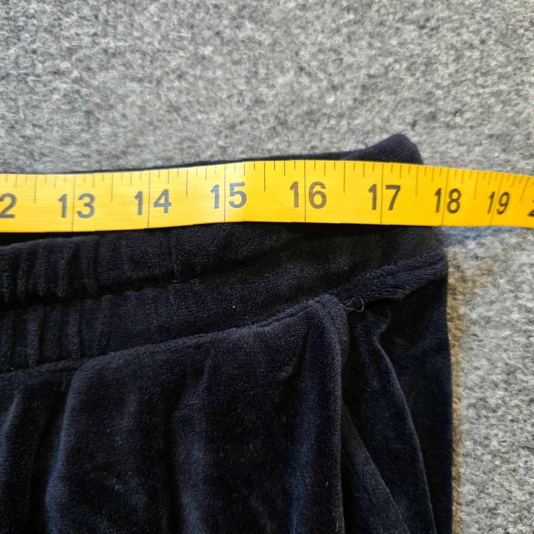 Velour Coolibar Pants Womens Large Black Velour Joggers Pull On UPF Capsule Casual Size 36" / US 14 / IT 50 - 5 Thumbnail