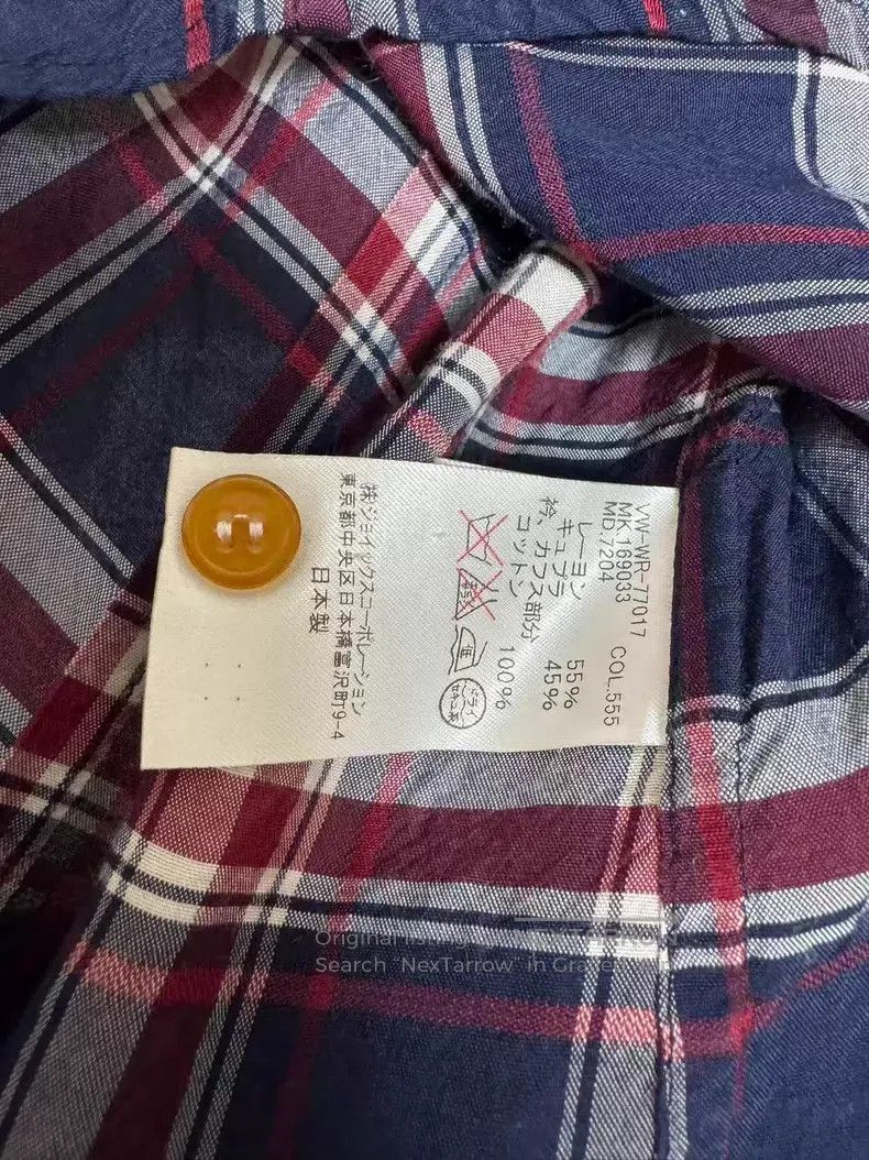Vivienne Westwood Vivienne Westwood Contrast Collar Plaid Shirt Size XL / US 12-14 / IT 48-50 - 6 Thumbnail