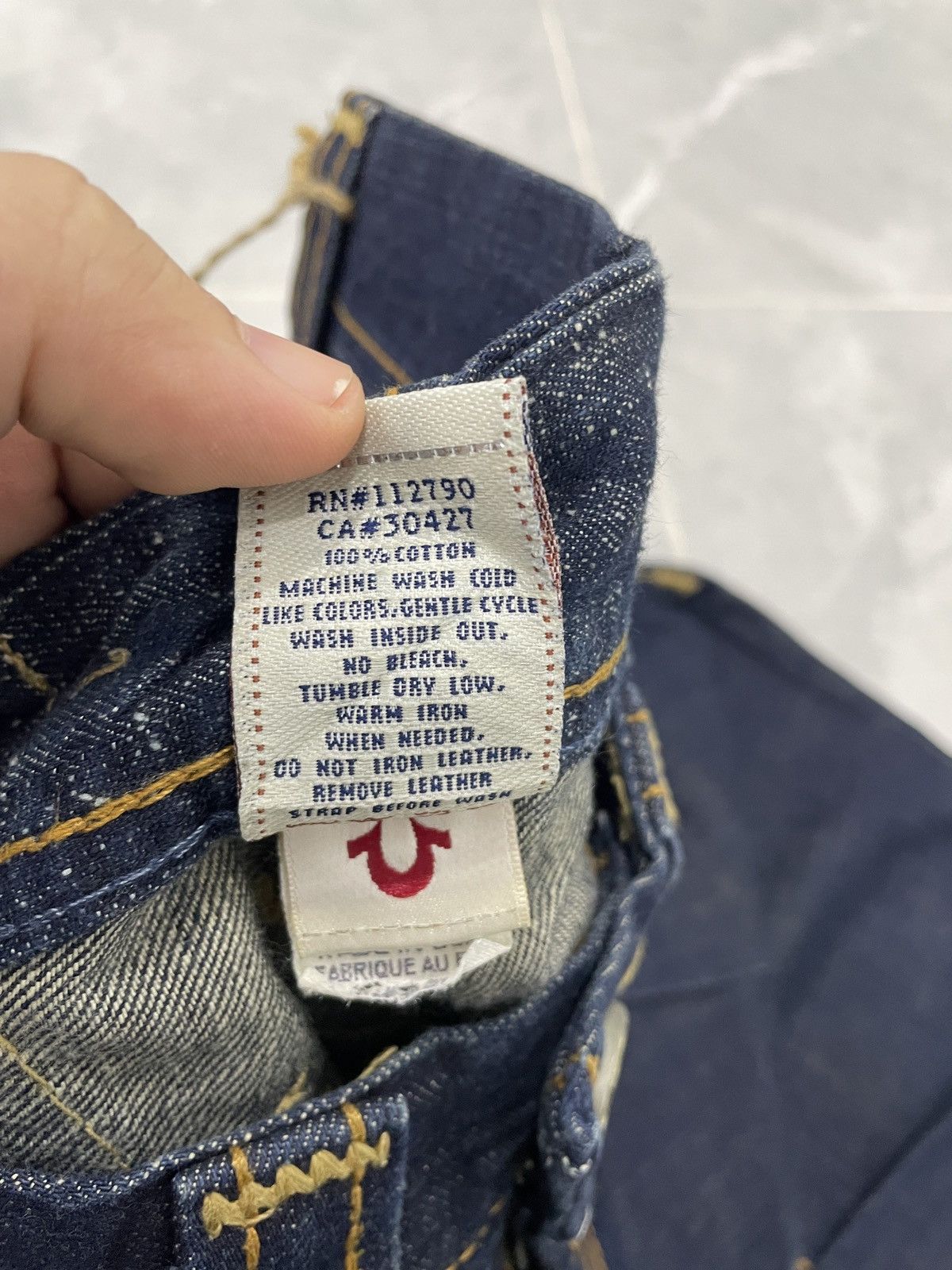 True Religion × Vintage DARK BLUE TRUE RELIGION MADE IN USA DENIM PANT Size US 28 / EU 44 - 11 Thumbnail