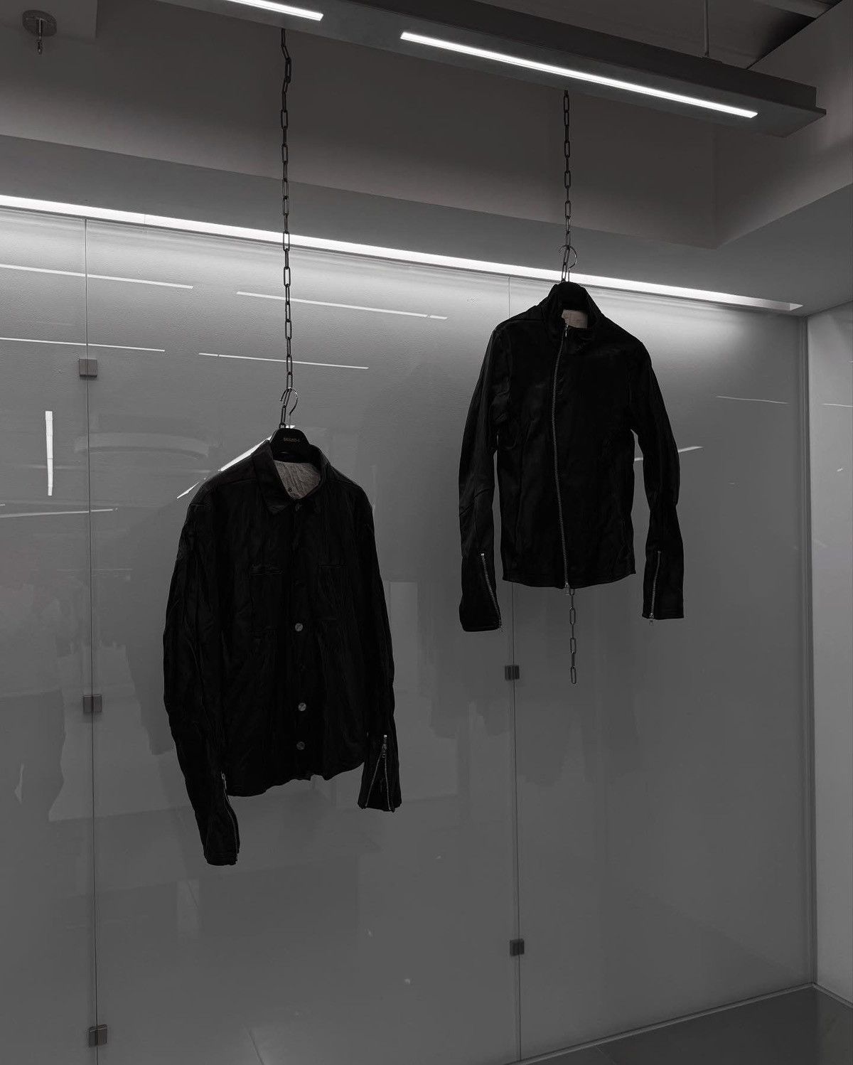 Other San Horse Leather Curved-Zip Leather Single Riders Jacket Size US S / EU 44-46 / 1 - 2 Thumbnail