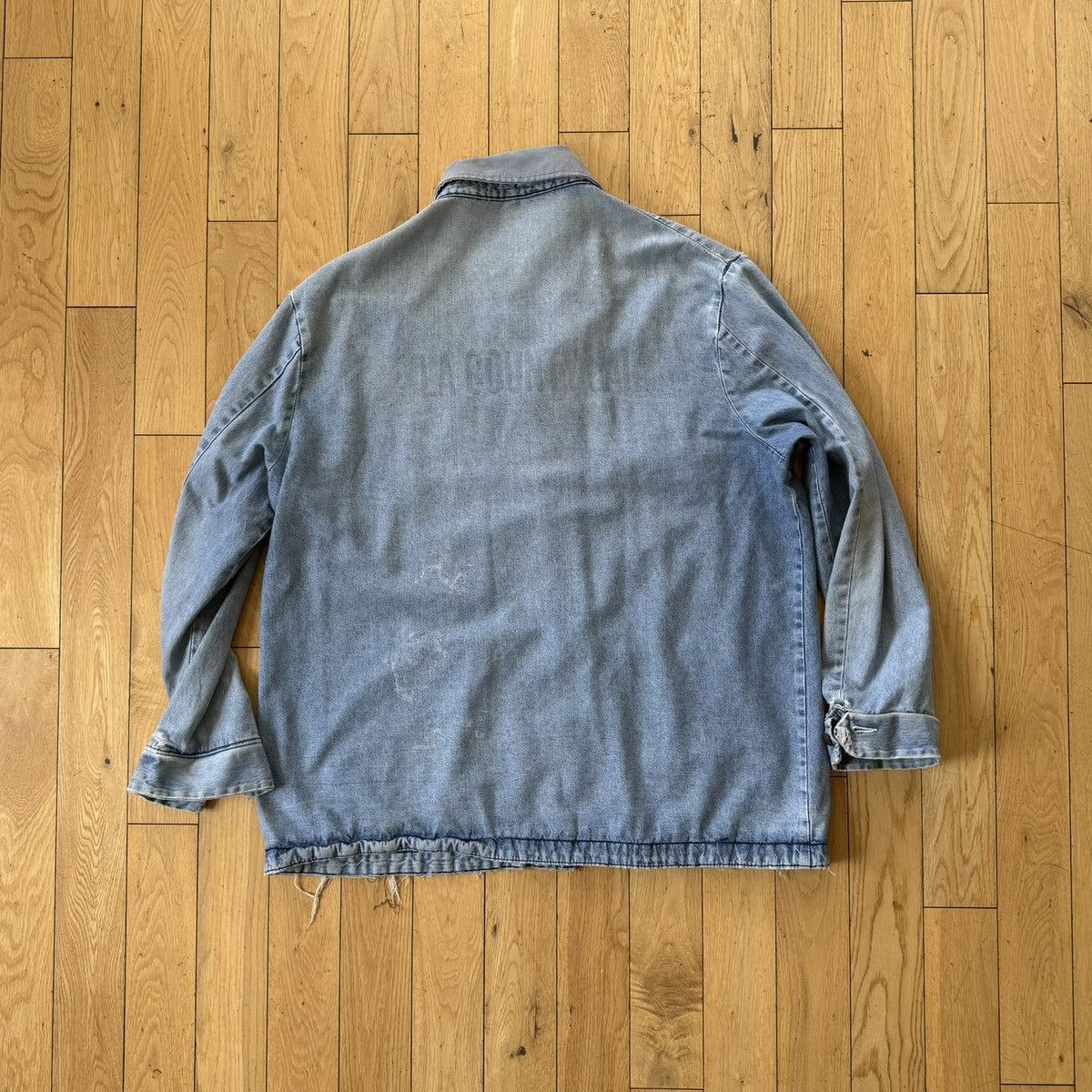 Vintage Vintage Big Ben x Wrangler Denim Shirt Size US XL / EU 56 / 4 - 2 Thumbnail