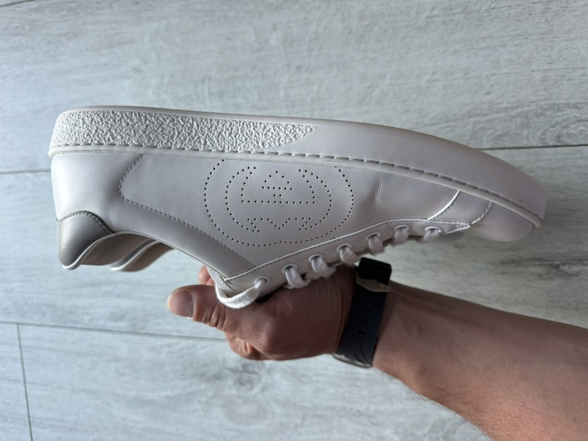Gucci GUCCI NEW ACE PERF GG LOGO SNEAKER Size US 8.5 / EU 41-42 - 10 Thumbnail