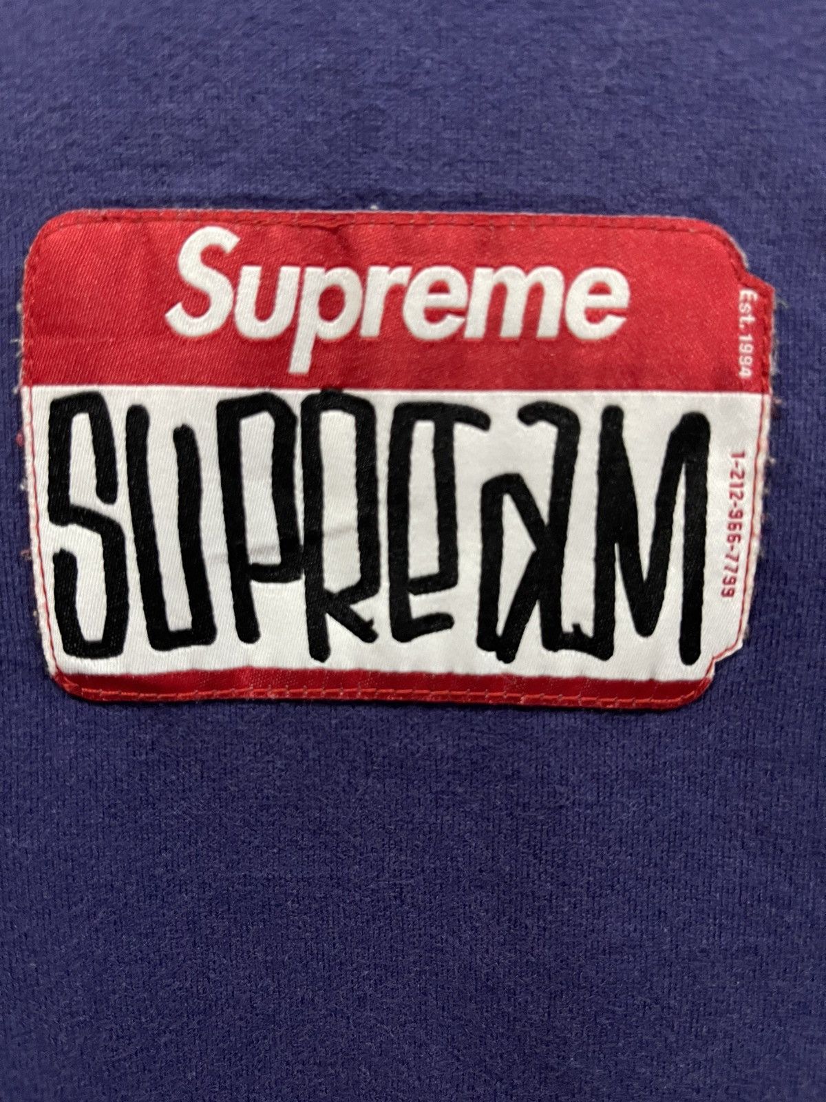Supreme Supreme Gonz Nametag S/S Tee (FW21)🔥🔥🔥 Size US L / EU 52-54 / 3 - 2 Thumbnail