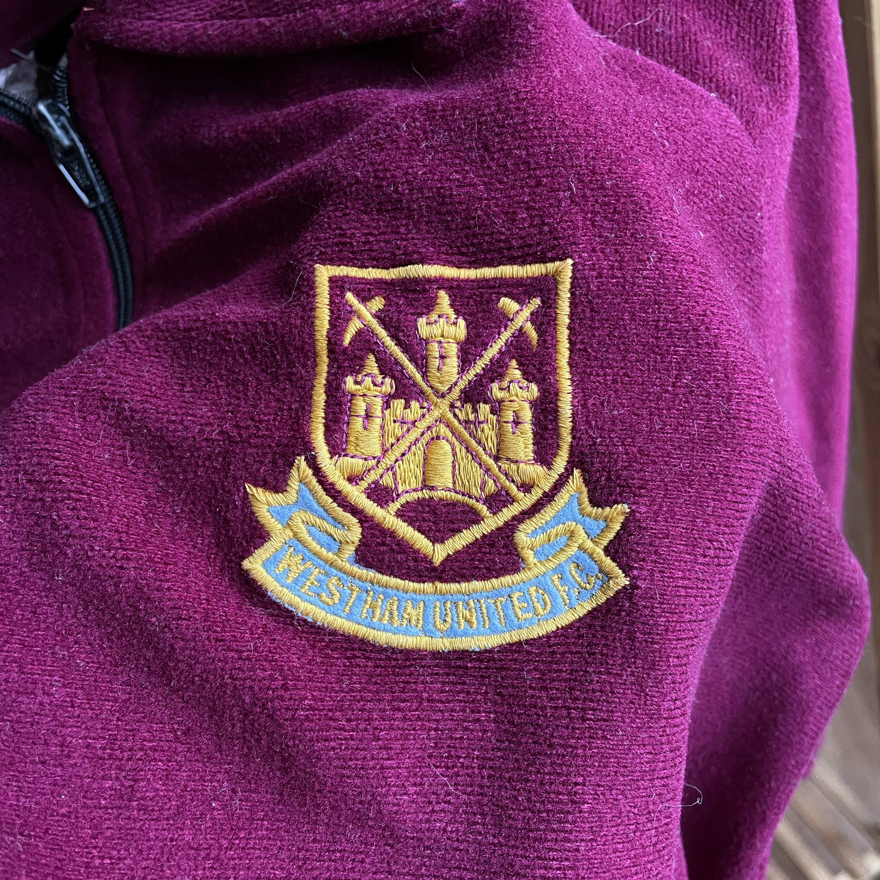 Vintage Westham United FC Vintage 80's 90's Jacket Size M Size US M / EU 48-50 / 2 - 5 Thumbnail