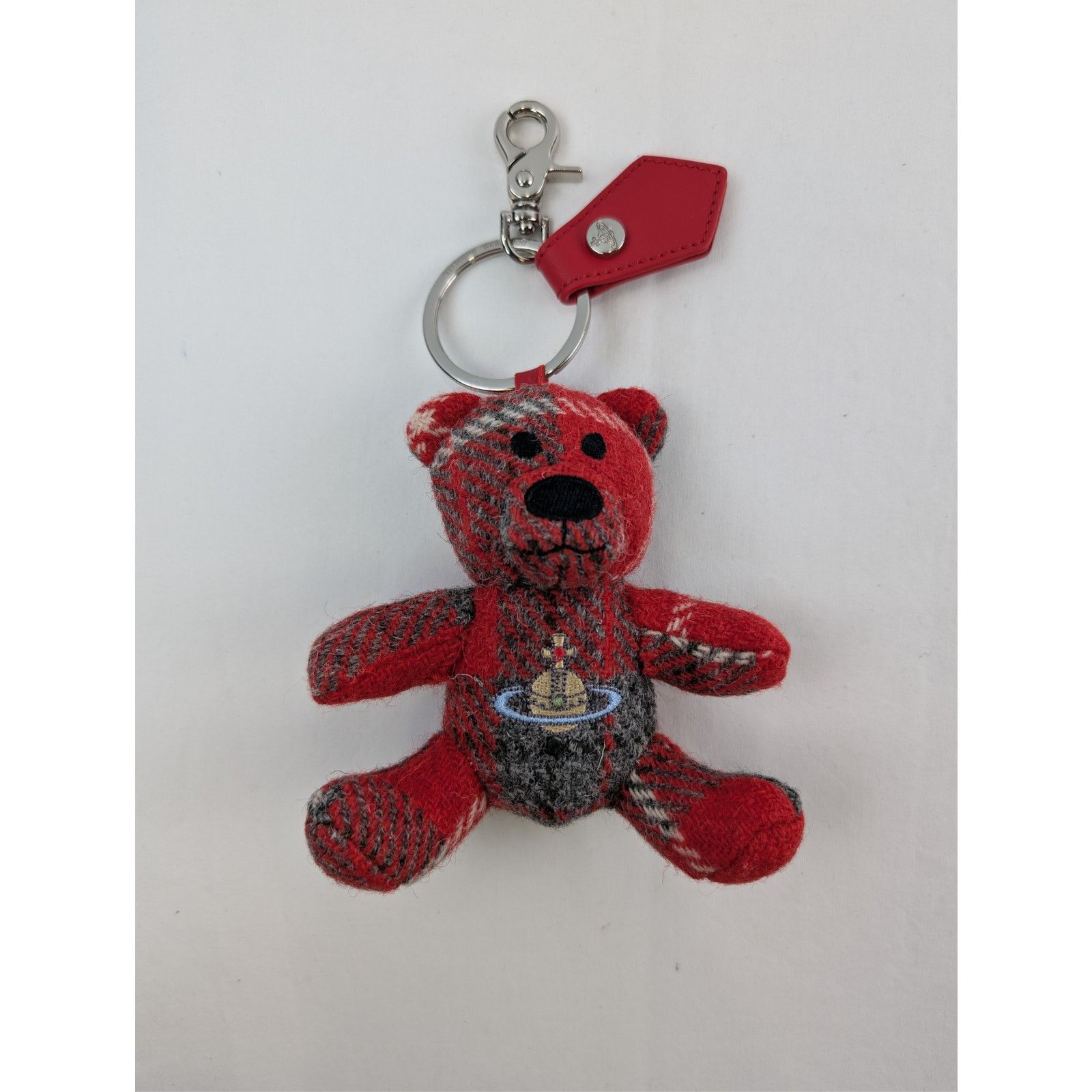 Vivienne Westwood o1rshd1 Size: OS / Teddy Bear Keyring / Bag Charm in Red Size ONE SIZE - 2 Thumbnail