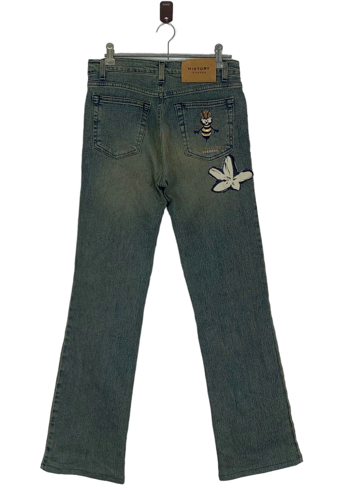 Iceberg VINTAGE ICEBERG HISTORY DENIM WOMEN JEANS Size 27" / US 4 / IT 40 - 8 Thumbnail
