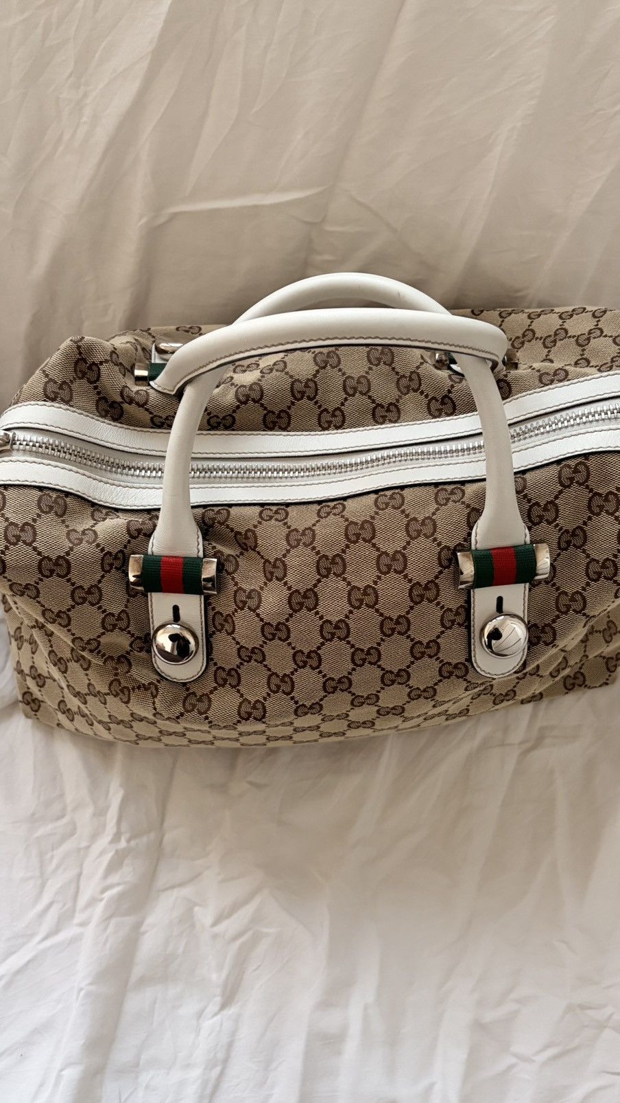 Gucci Gucci GG vintage canvas boston Size ONE SIZE - 2 Thumbnail
