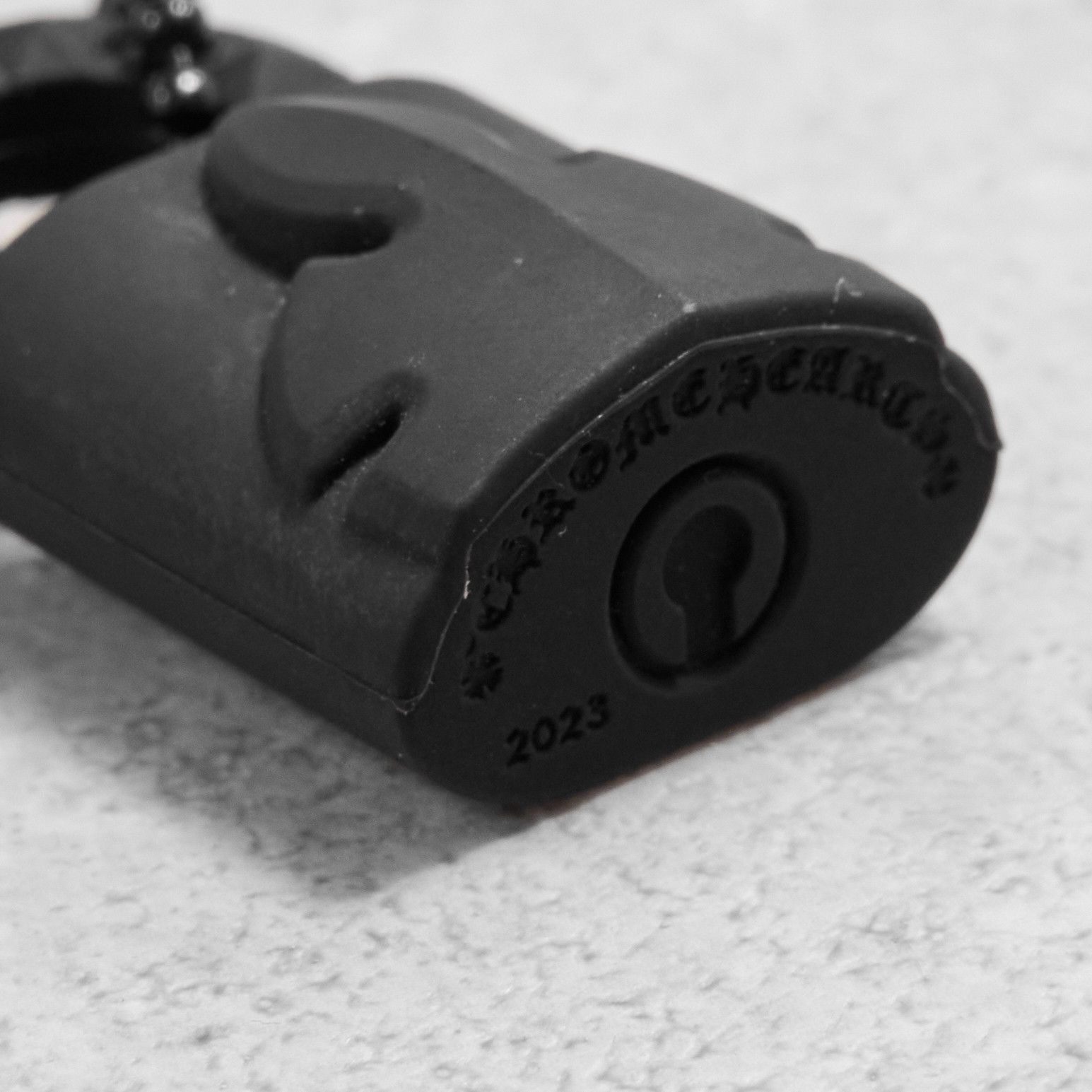 Chrome Hearts CHROME HEARTS Rubber Lock Necklace BLACK Size ONE SIZE - 6 Thumbnail