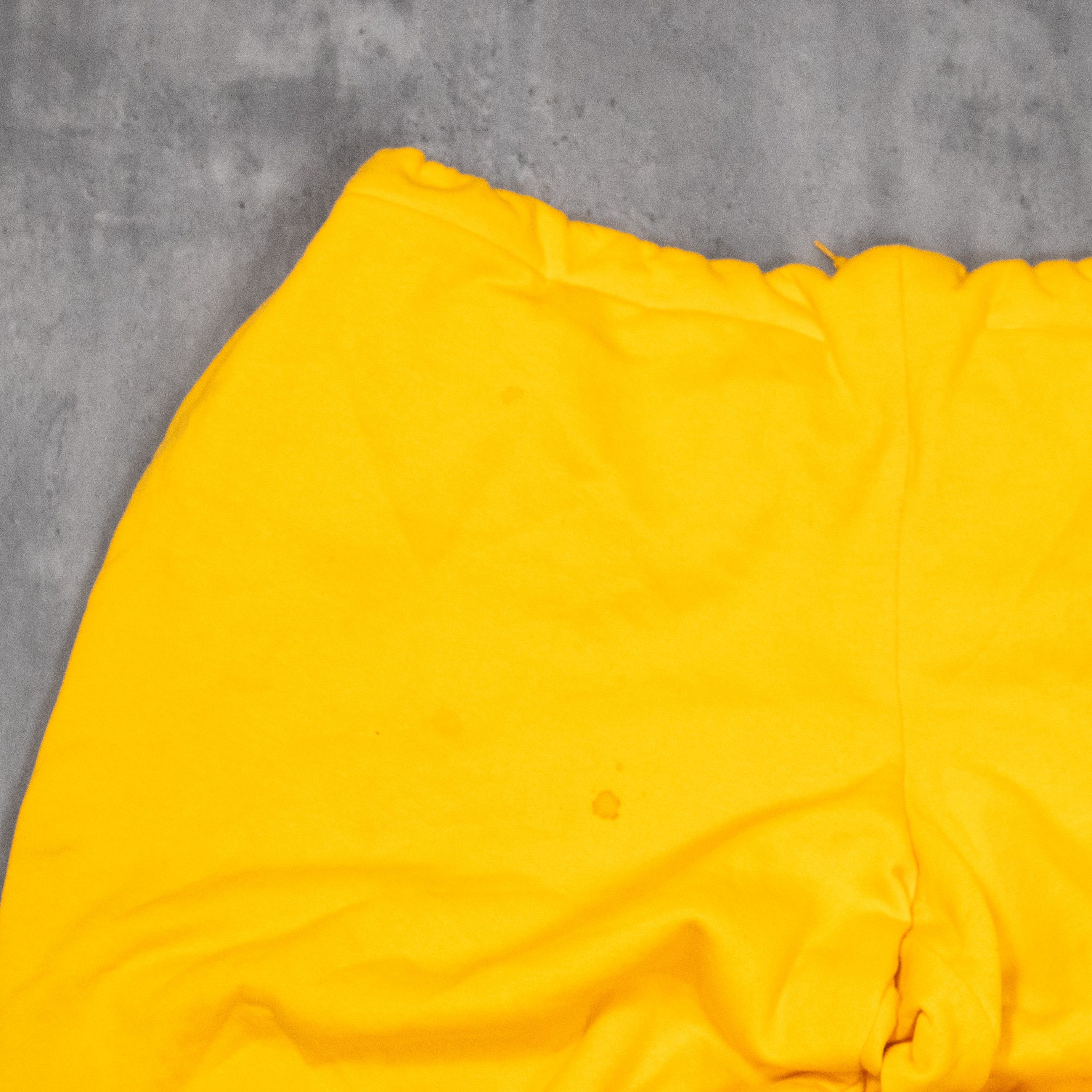 Handmade Y2K 00's Baggy Relax Fit Wide Yellow Sweatpant's Size US 44 / EU 60 - 8 Thumbnail