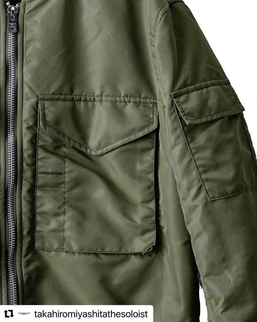 Takahiromiyashita The Soloist. Fukuoka 3rd Anniversary 2-way bomber jacket Size US S / EU 44-46 / 1 - 9 Thumbnail