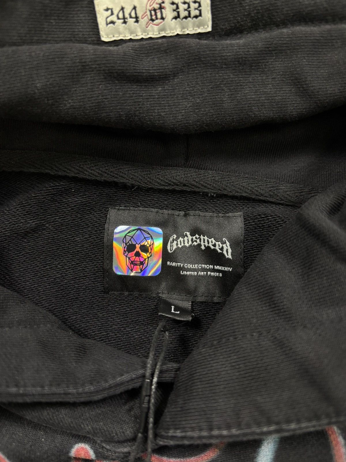 Godspeed Godspeed Pitstop Hoodie, Washed Black Size US L / EU 52-54 / 3 - 7 Thumbnail