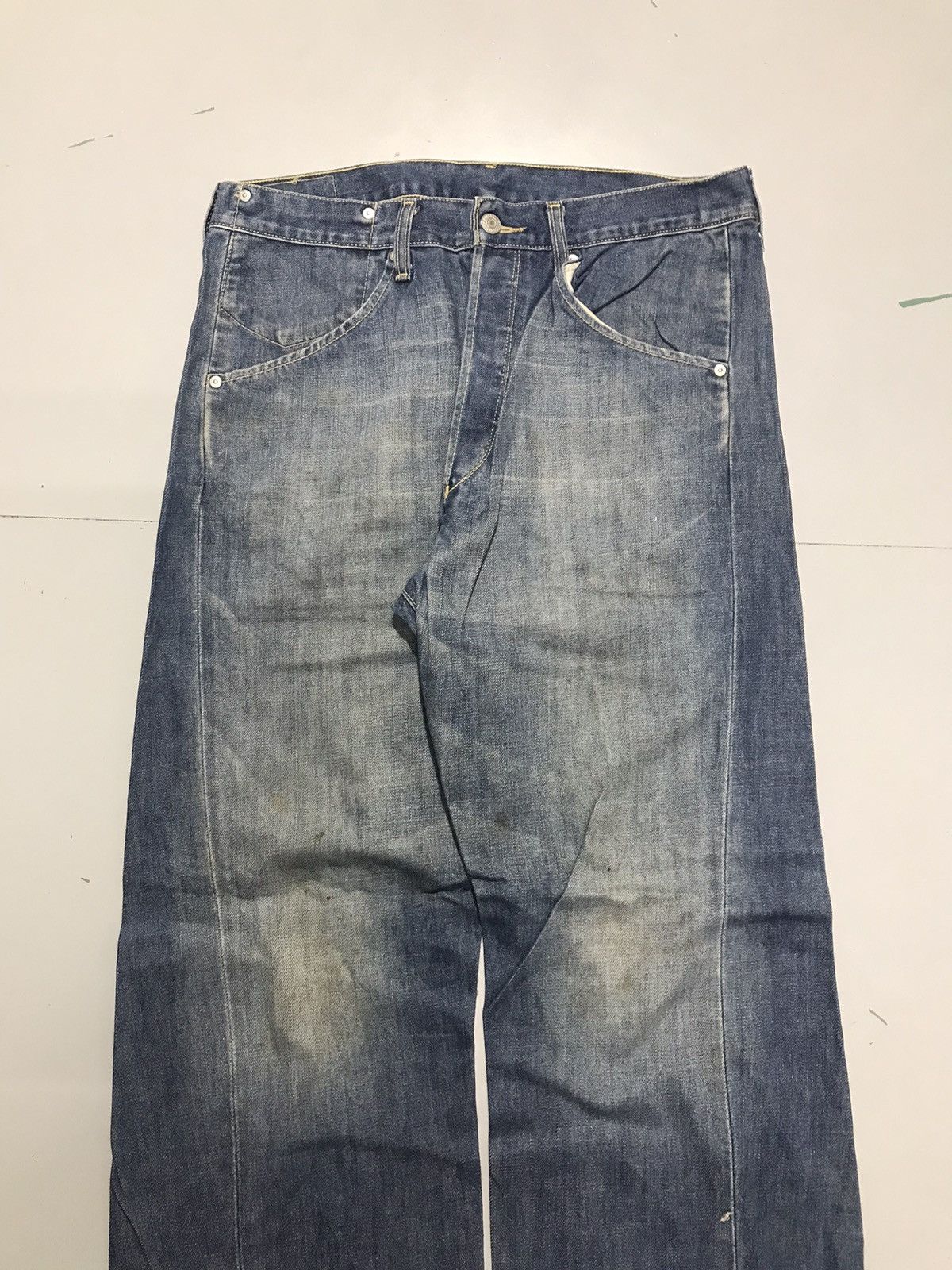 Levi's Vintage Levi’s engineer jeans denim Size US 34 / EU 50 - 4 Thumbnail