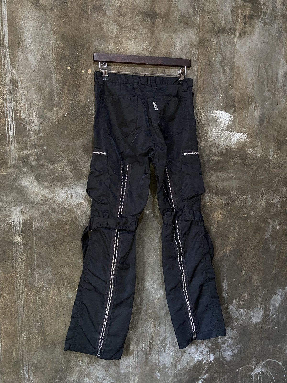 Japanese Brand × Le Grande Bleu (L.G.B.) × Seditionaries Japanese-Batsu Nylon Bondage Pants Size US 30 / EU 46 - 10 Thumbnail