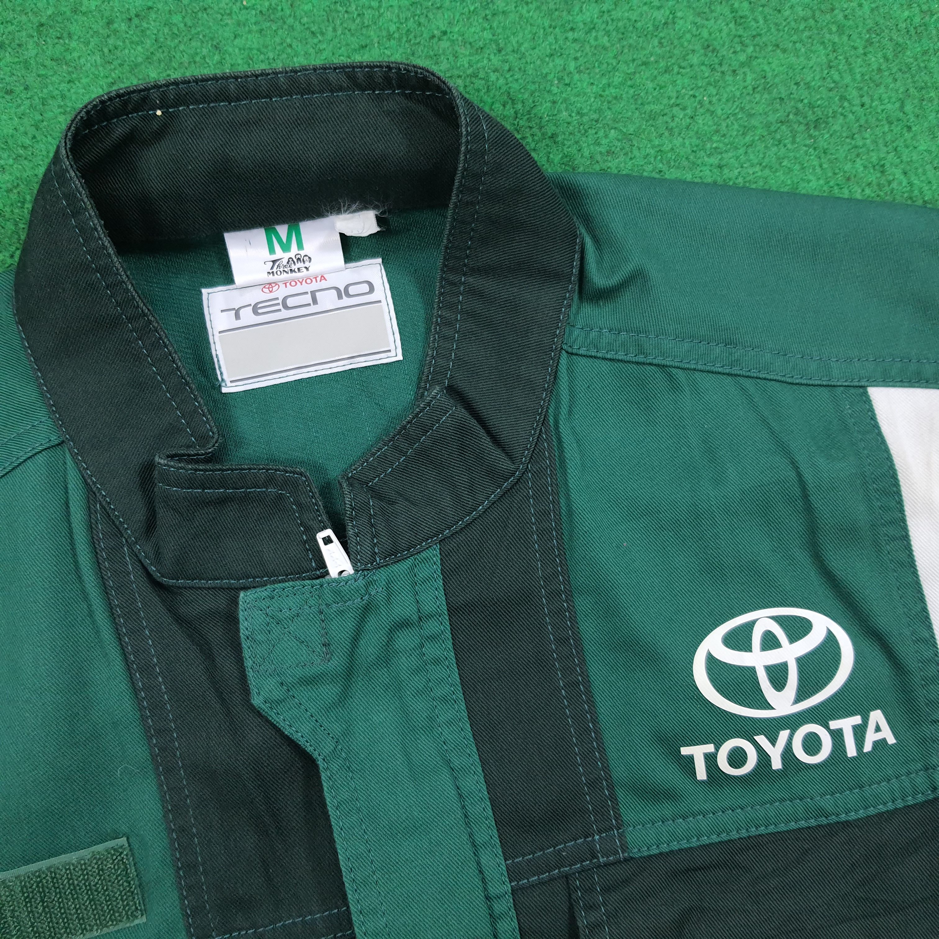Japanese Brand × Vintage Vintage Toyota Tecno Japanese Brand Racing Work Coverall Size US M / EU 48-50 / 2 - 6 Thumbnail