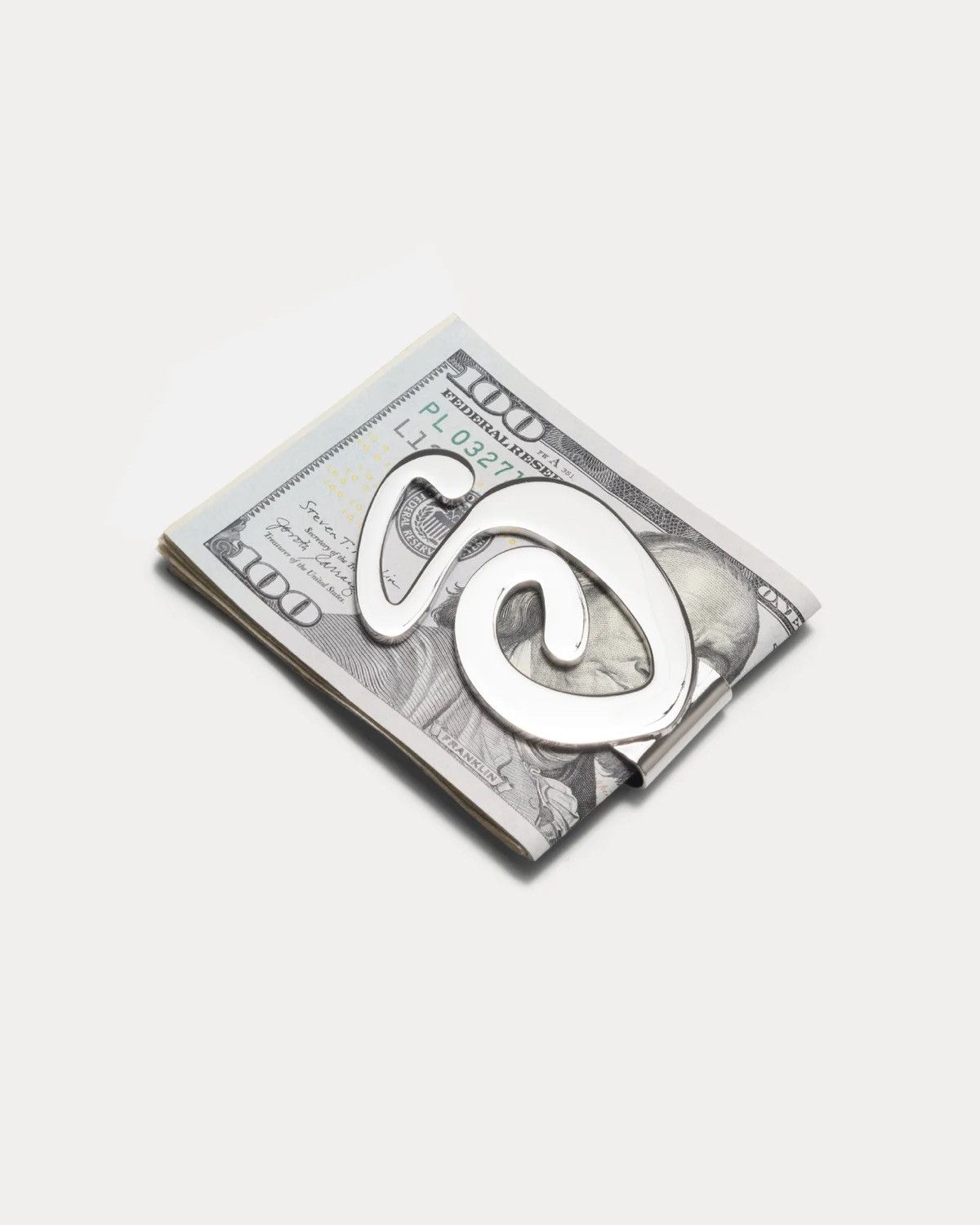 Streetwear × Stussy STÜSSY SWIRLY S MONEY CLIP | Grailed