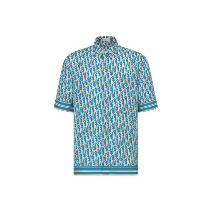 Dior Dior SS22 Logo Short Sleeve Shirt for Men 0079 Size US M / EU 48-50 / 2 - 1 Thumbnail