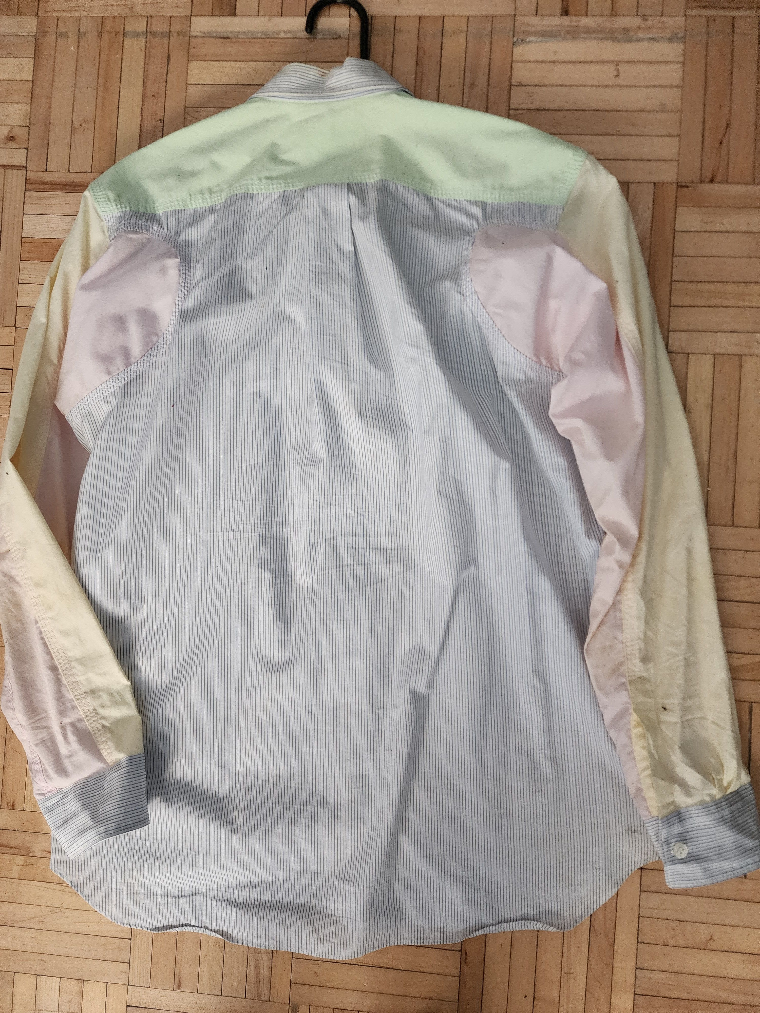 Comme des Garcons comme des grcons pastel mix stripe shirt med Size US M / EU 48-50 / 2 - 3 Thumbnail