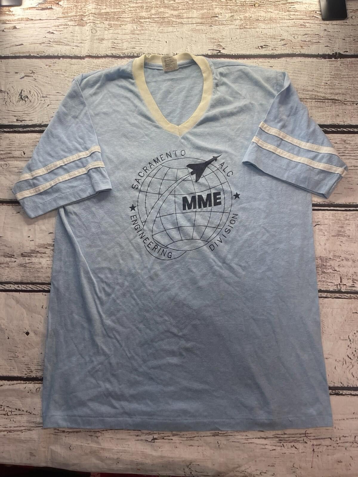 Jerzees Vintage Old Sacramento MME Air Force Engineering USA L Size US L / EU 52-54 / 3 - 1 Thumbnail