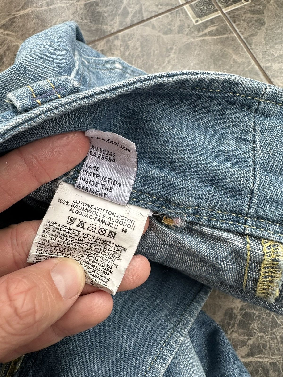 Diesel Vintage Diesel Woman 00s Flared Y2K Jeans Size 30" / US 8 / IT 44 - 10 Thumbnail
