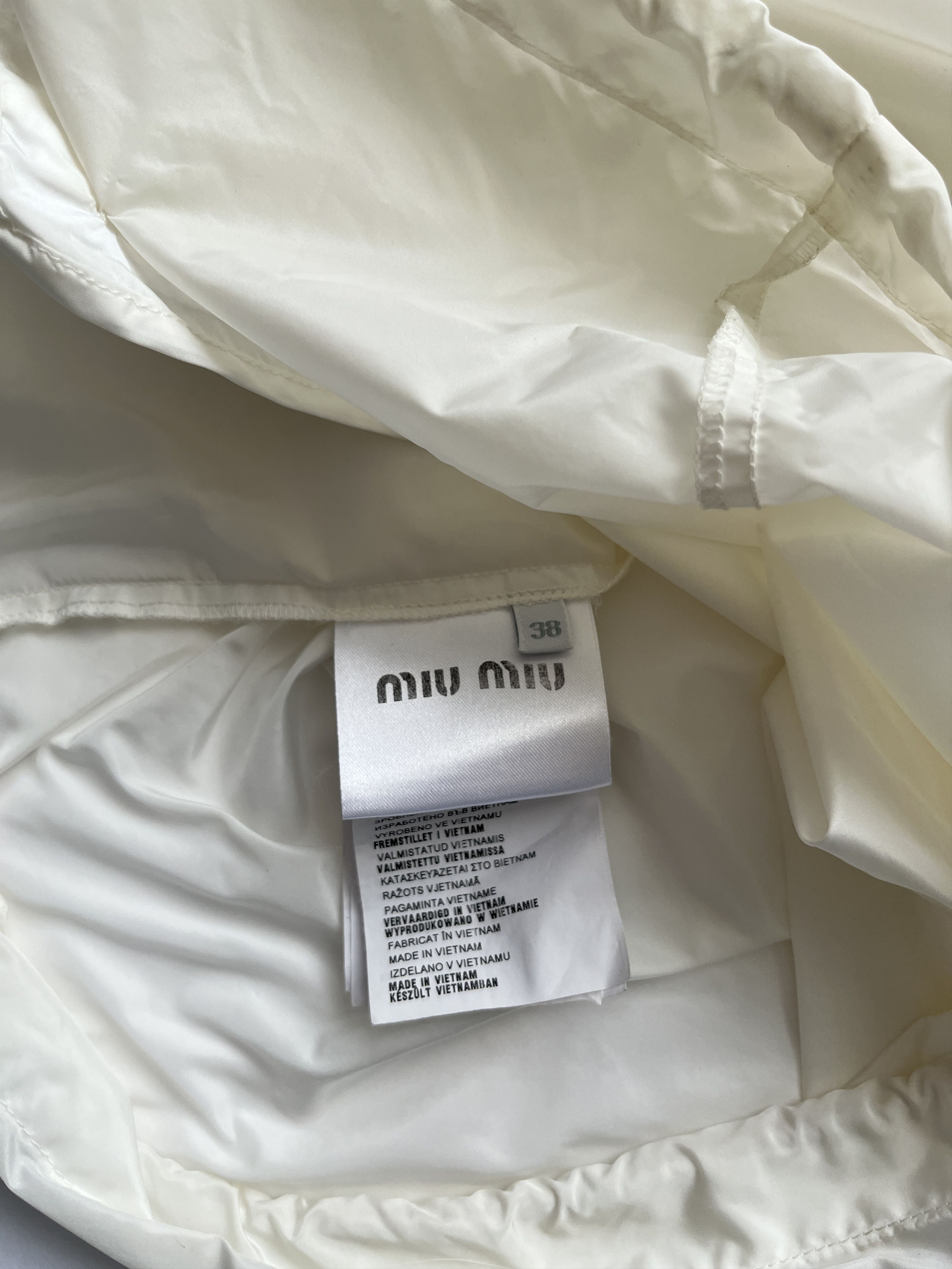 Miu Miu ⚡️QUICK SALE⚡️2014 Miu Miu Zip Up Windbreaker Jacket Size M / US 6-8 / IT 42-44 - 7 Thumbnail