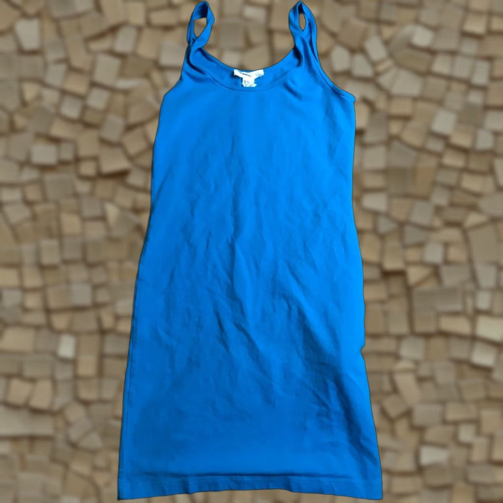 Forever 21 FOREVER 21 Dress Women's Size S Blue Sleeveless Mini Short Casual Festive? (Note: Unable to determine exact context beyond provided words) Size 28" / US 6 / IT 42 - 1 Thumbnail