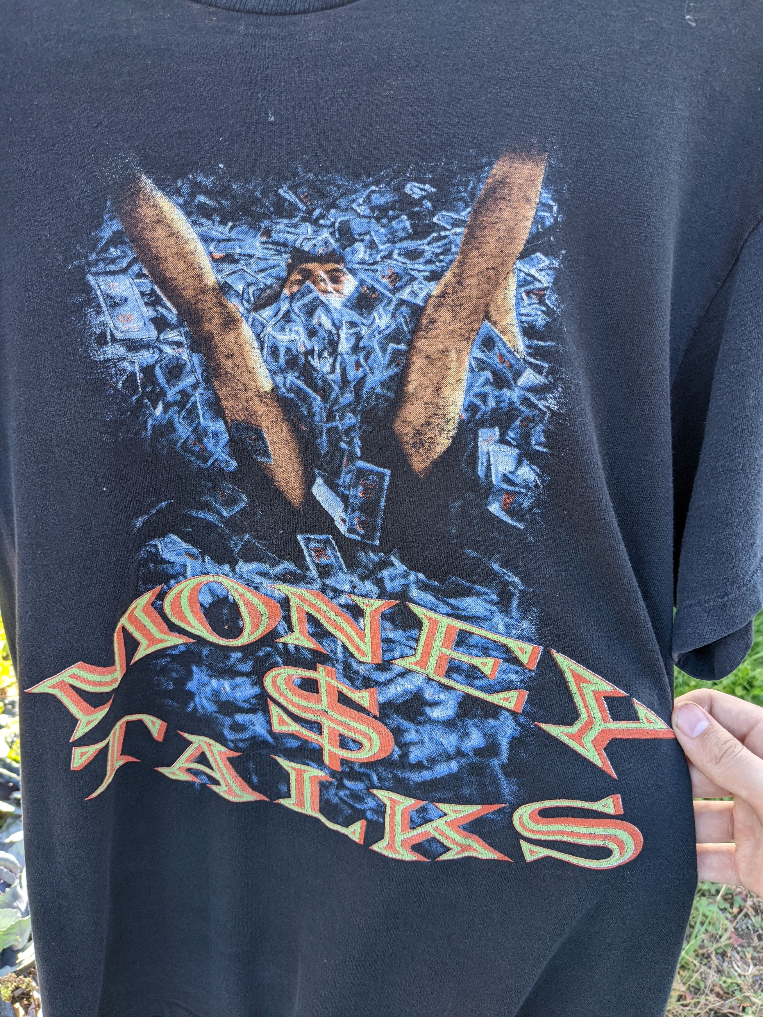 Vintage ACDC money talks tour 1991 Size US L / EU 52-54 / 3 - 2 Thumbnail