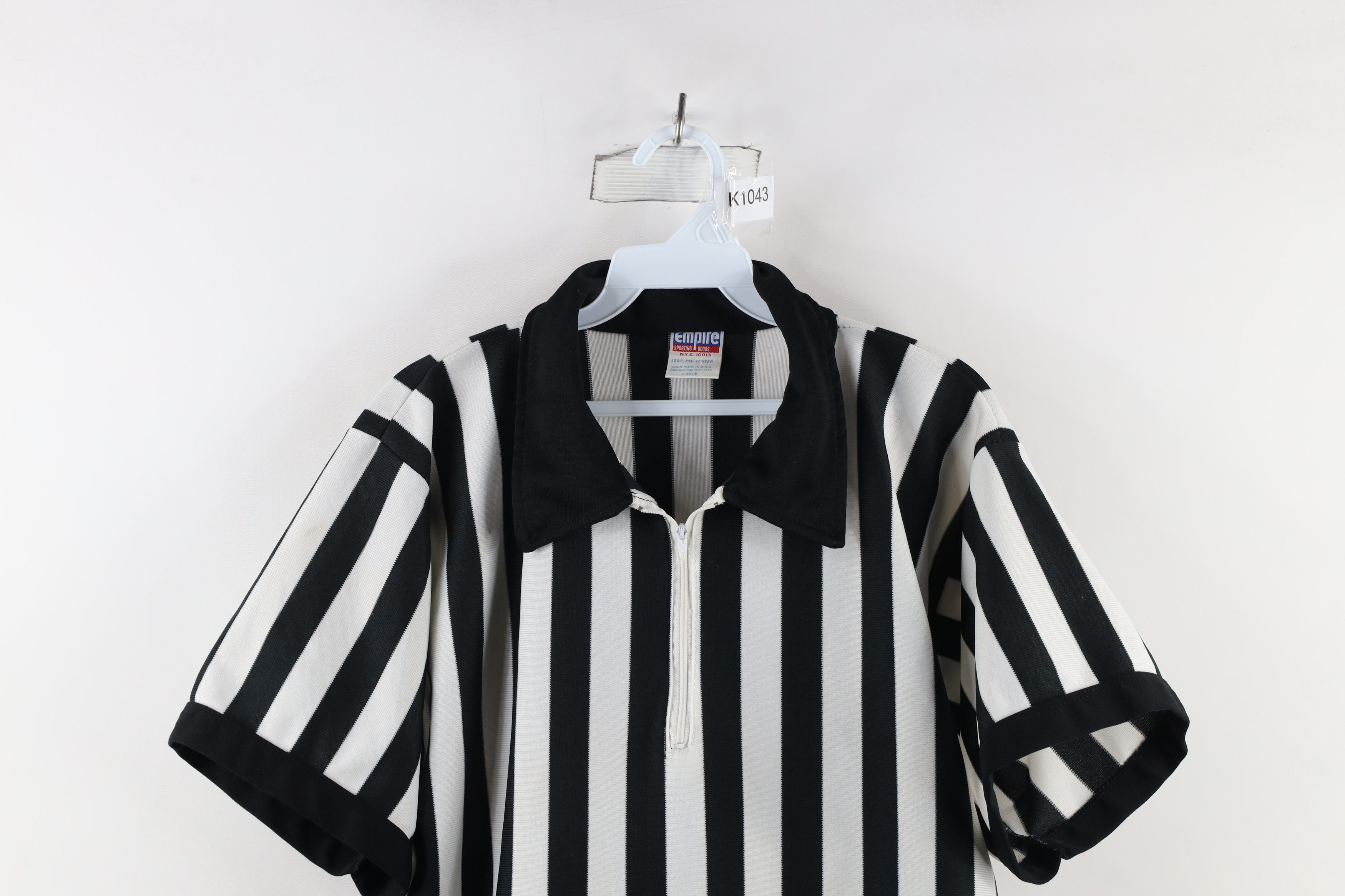 Vintage Vintage 70s Streetwear Referee Uniform Jersey Polo USA Size US L / EU 52-54 / 3 - 2 Thumbnail