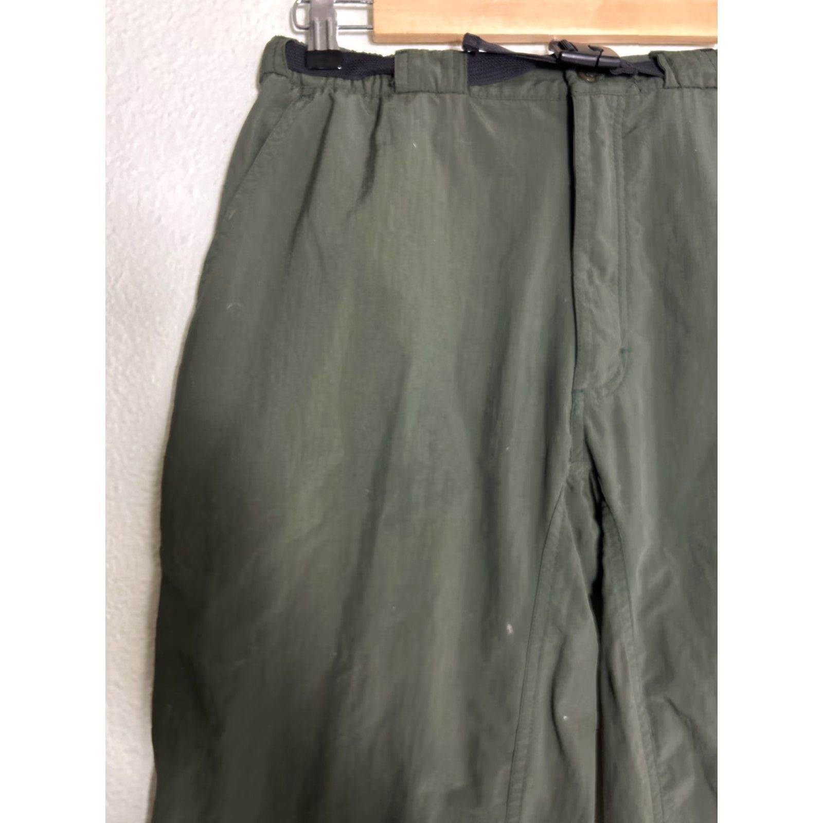 La Gear Lava Gear Hiking Pants Belted 30x32 Green Adult Medium Nylon Unisex Mens Womens Size US 31 - 7 Thumbnail