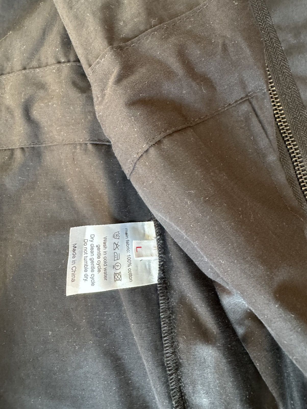 Random Identities €700 MA-1 Bomber Coat // double zip Size US L / EU 52-54 / 3 - 17 Thumbnail