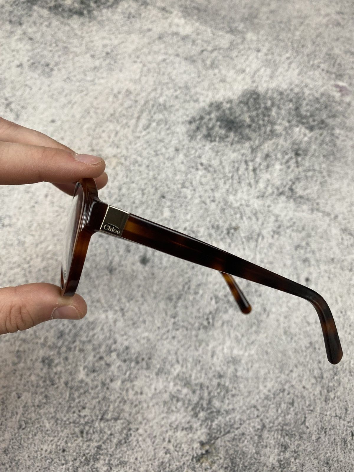 Chloe Rare Chloe Round Tortoise Optical Glasses Frames Size ONE SIZE - 7 Thumbnail