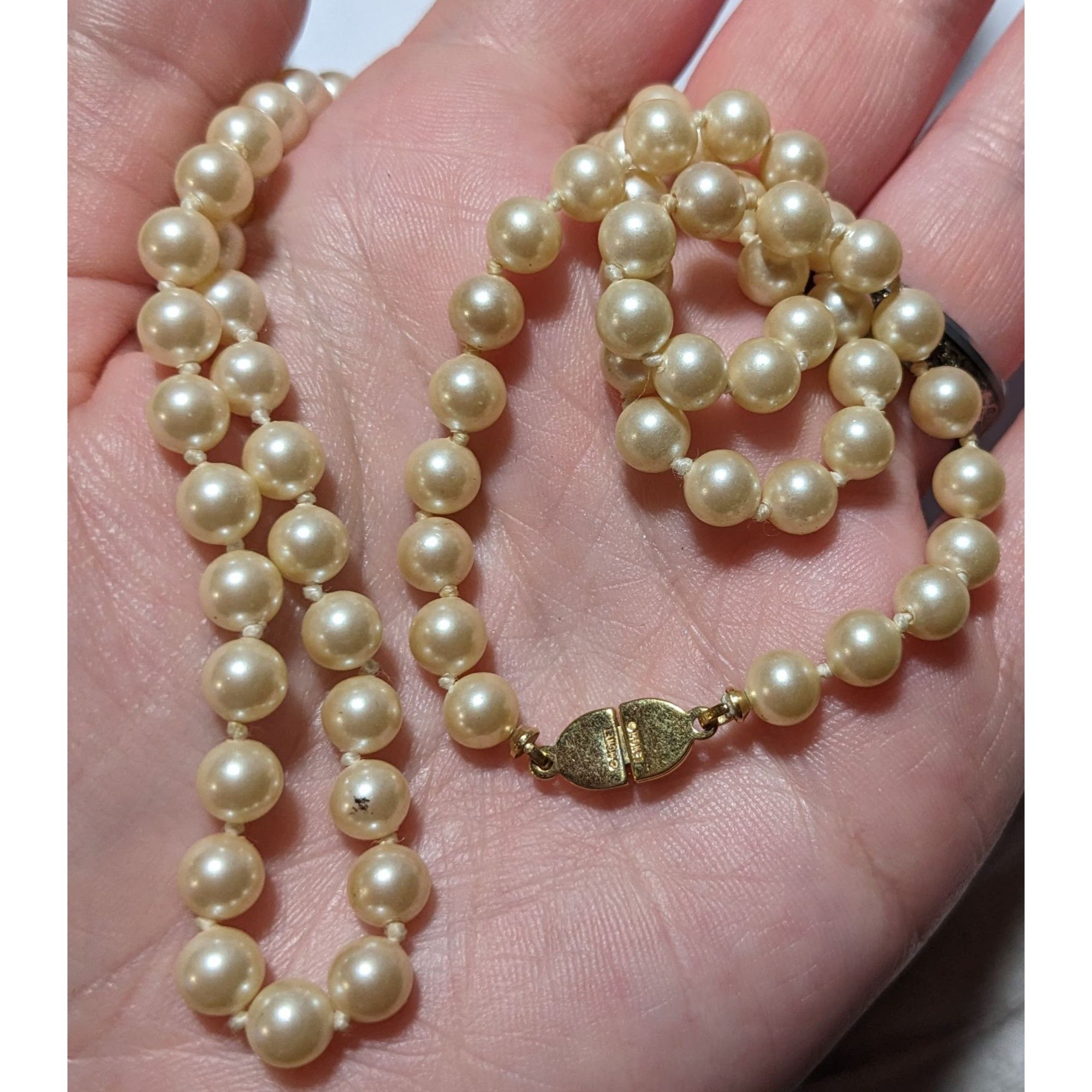 Monet Vintage Glam Monet Beaded Faux Pearl Necklace Size ONE SIZE - 11 Thumbnail