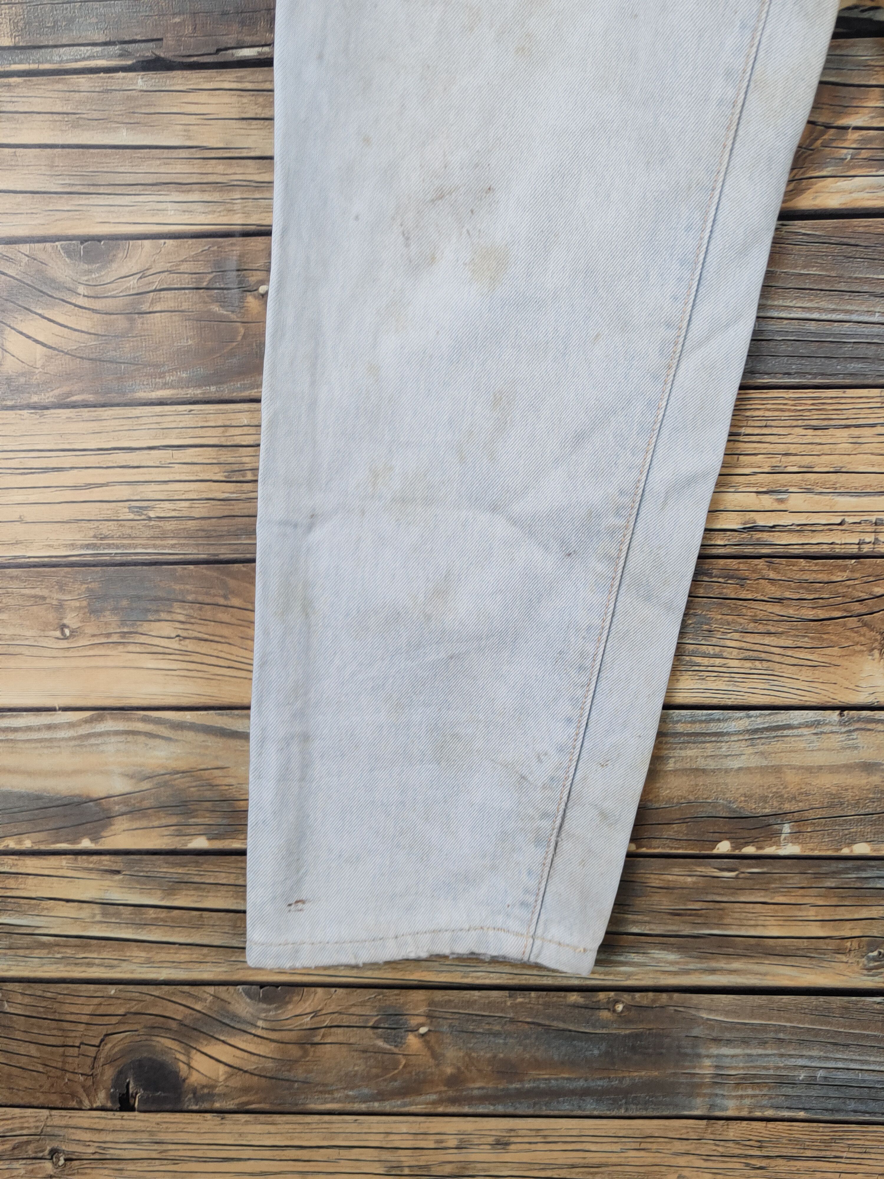 Edwin Edwin Light Blue Distressed Ripped Jeans #W1402 Size US 27 - 4 Thumbnail