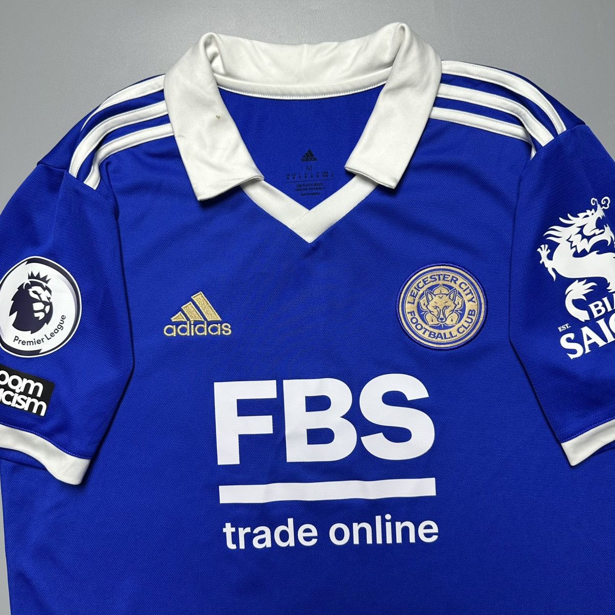 Adidas LEICESTER ADIDAS 2022/2023 SOCCER HOME JERSEY #10 MADDISON Size US M / EU 48-50 / 2 - 4 Thumbnail