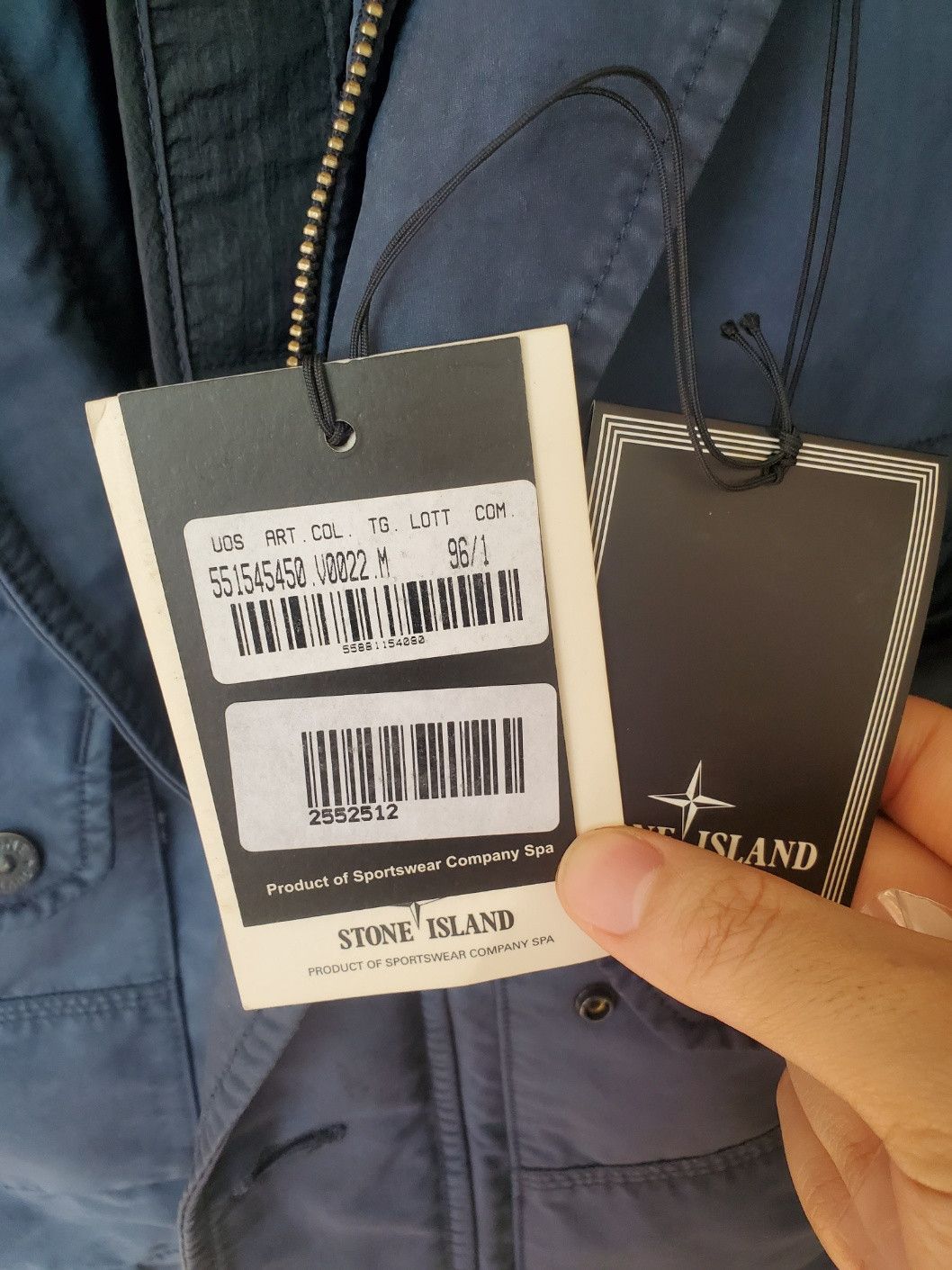 Stone Island Stone Island Rare Down Liner Oxyd David TC Coat Sz M Size US M / EU 48-50 / 2 - 5 Thumbnail