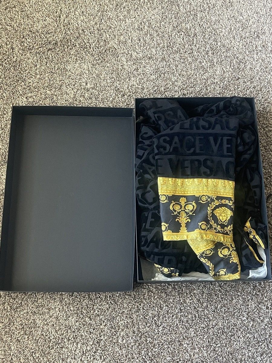 Versace Versace Baroque Bathrobe sz L Size ONE SIZE - 4 Thumbnail