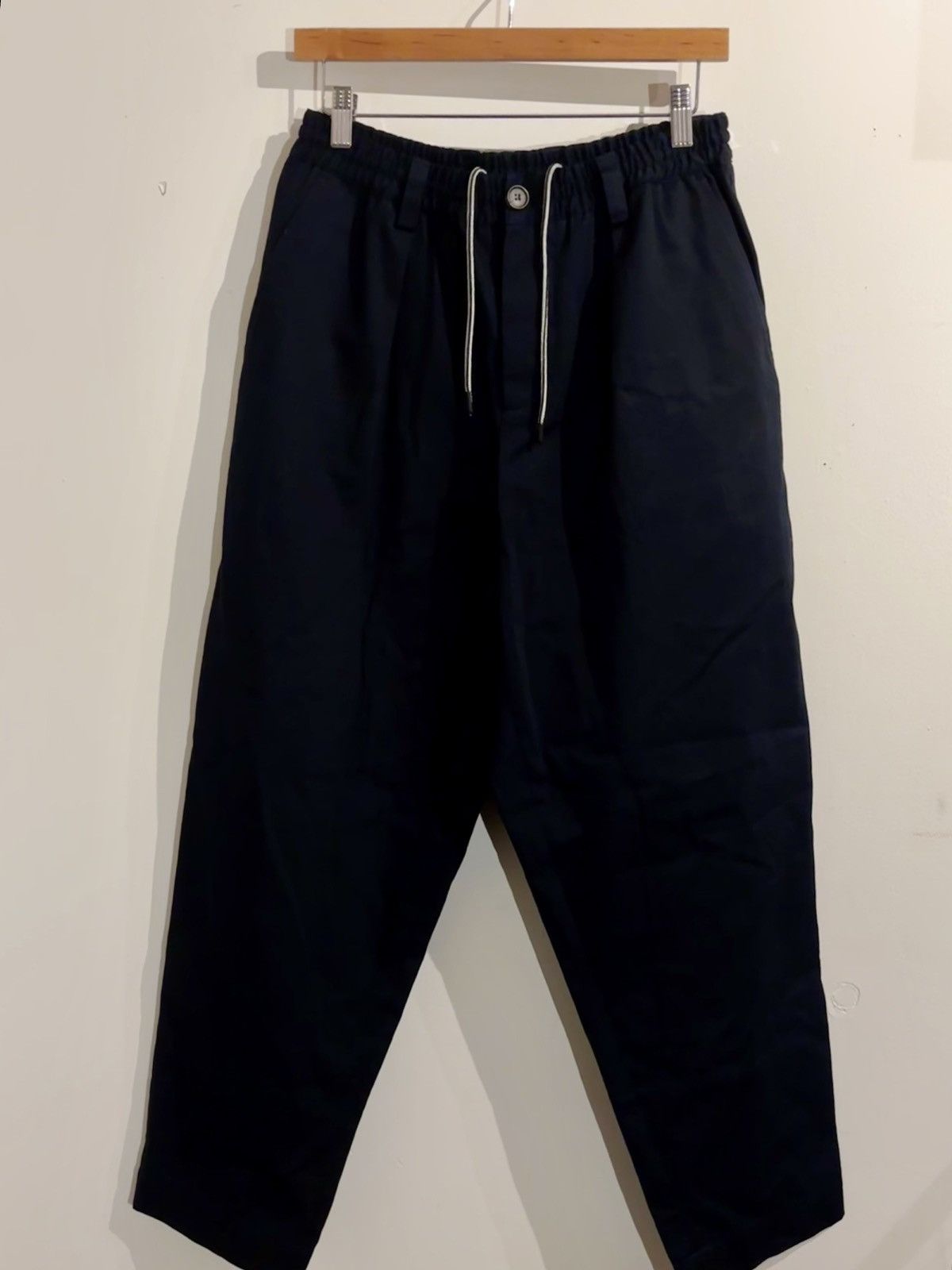 image of Ss24 Navy Marni Trousers, Men's (Size 30)