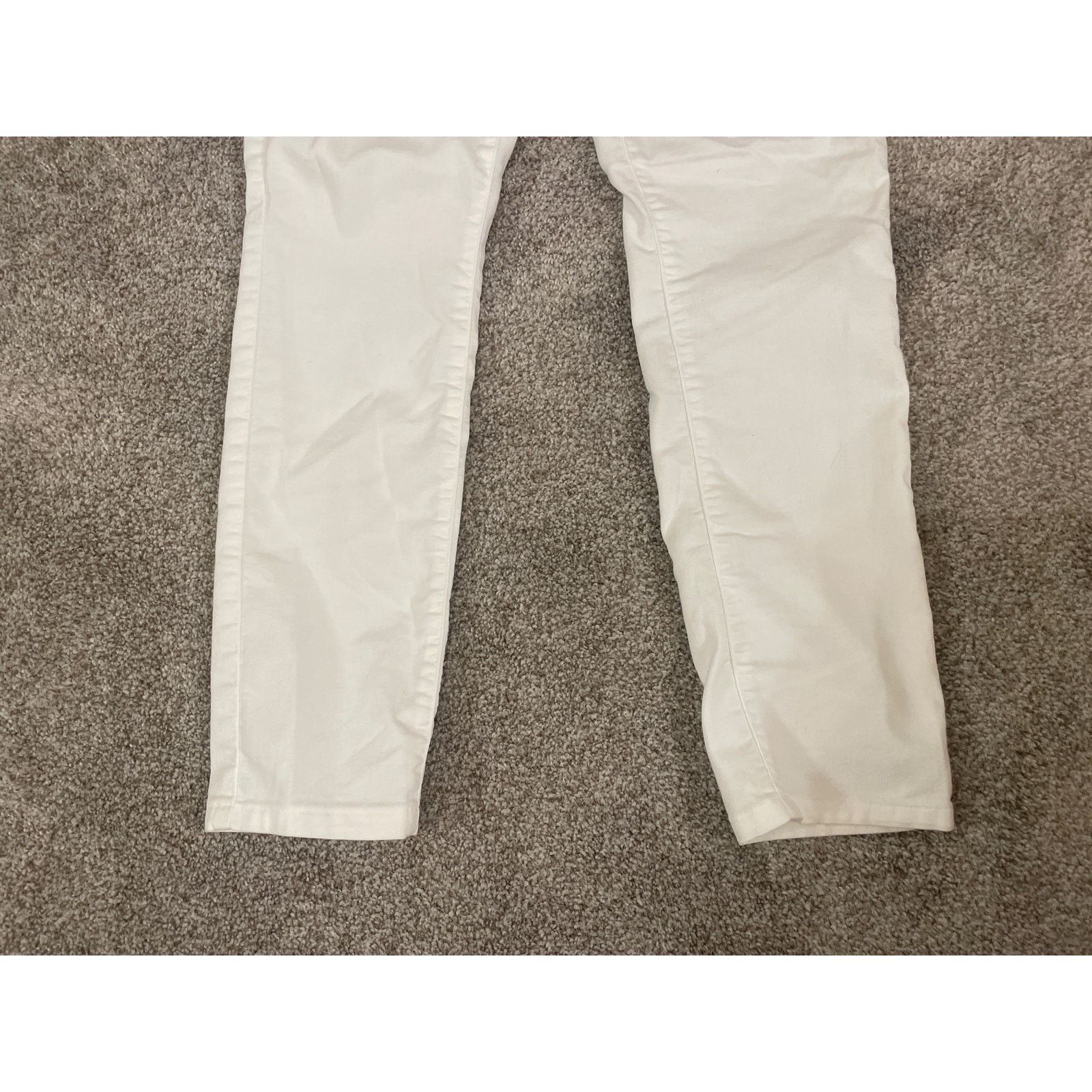 Prana Prana 5 Pocket Straight Leg White Jeans, 4 Size 27" / US 4 / IT 40 - 2 Thumbnail