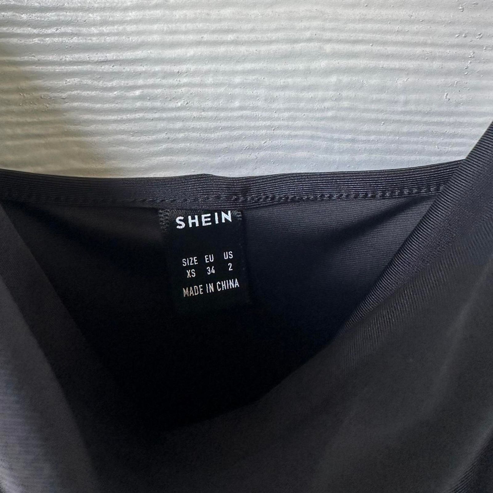 Shein Black midi dress Size S / US 4 / IT 40 - 2 Thumbnail